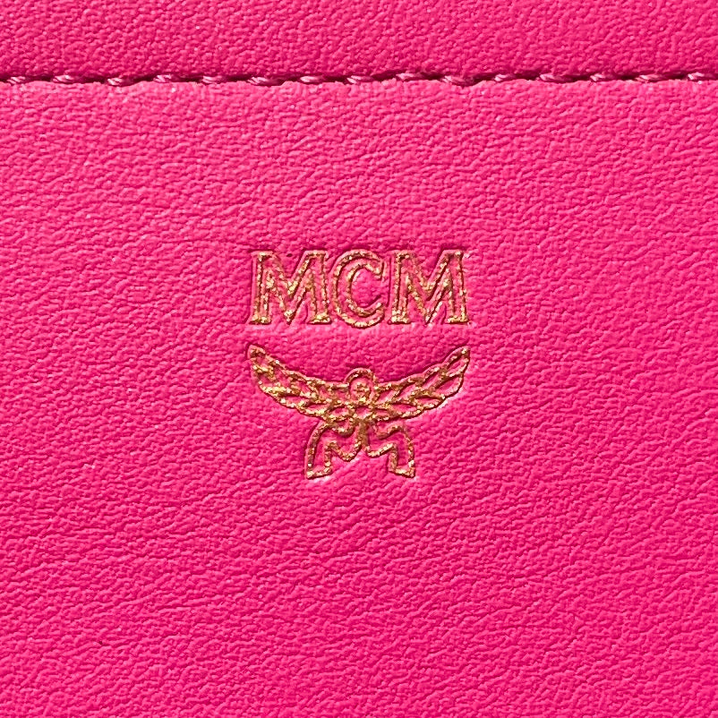 MCM/Tote Bag/M/Monogram/Leather/PNK/ view 3