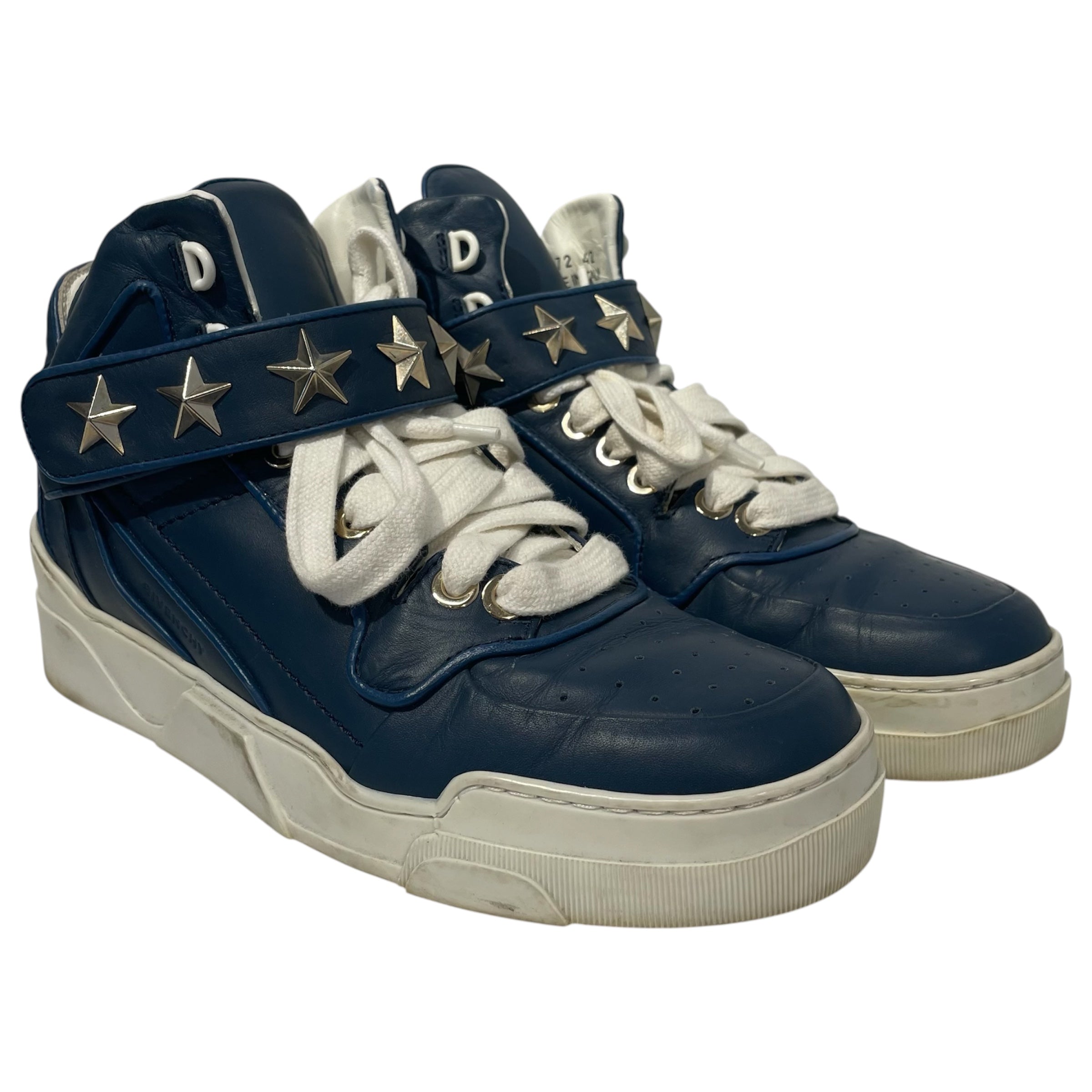 GIVENCHY/Low-Sneakers/EU 42/Cotton/BLU/ view 1