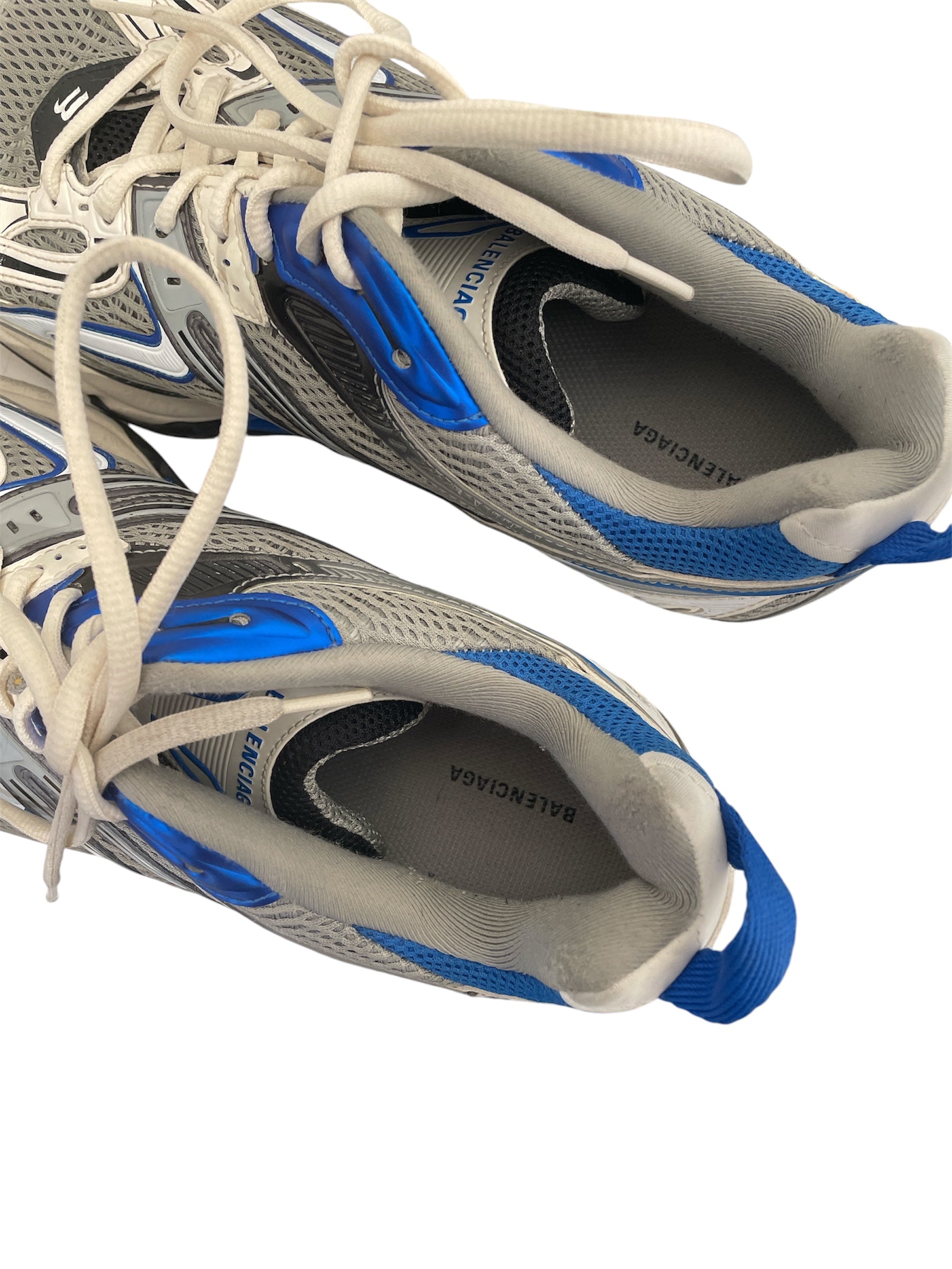 BALENCIAGA/Low-Sneakers/EU 46/BLU/XPANDER BLU/GRY view 3