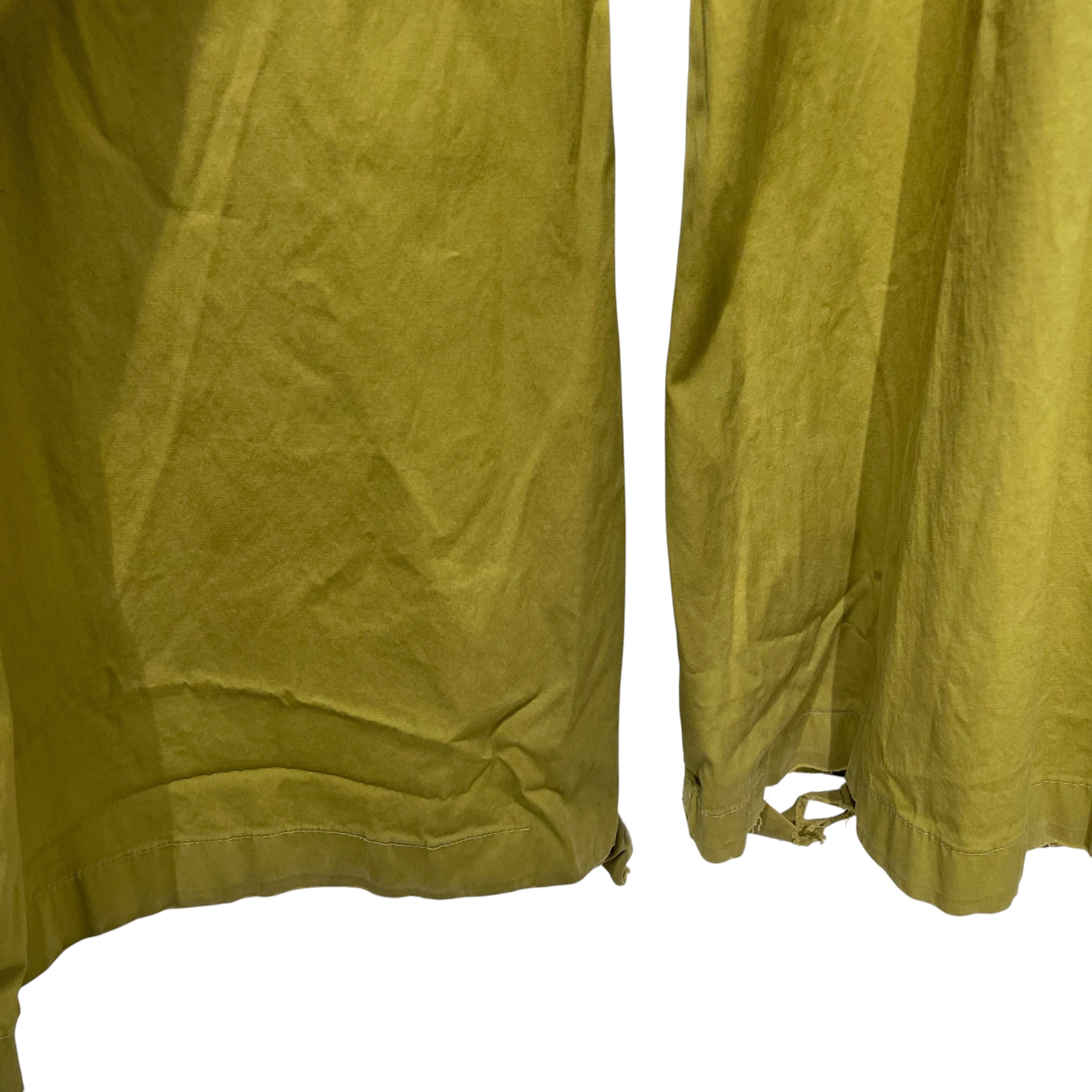Rick Owens/Bootcut Pants/32/Cotton/GRN/BELA TROUSERS IN ACID view 3