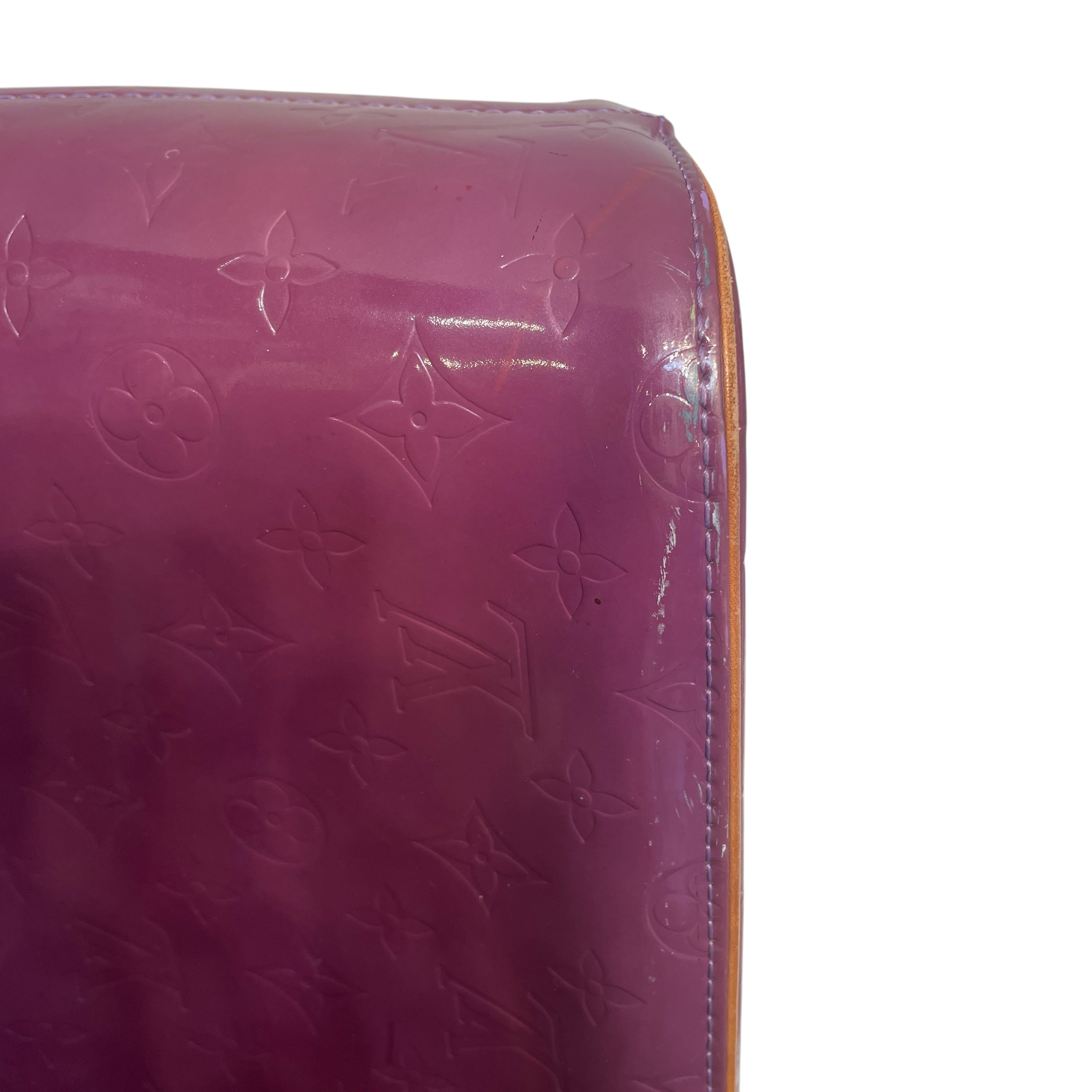 LOUIS VUITTON/Hand Bag/Monogram/Leather/PPL/VERNIS HOUSTON view 8