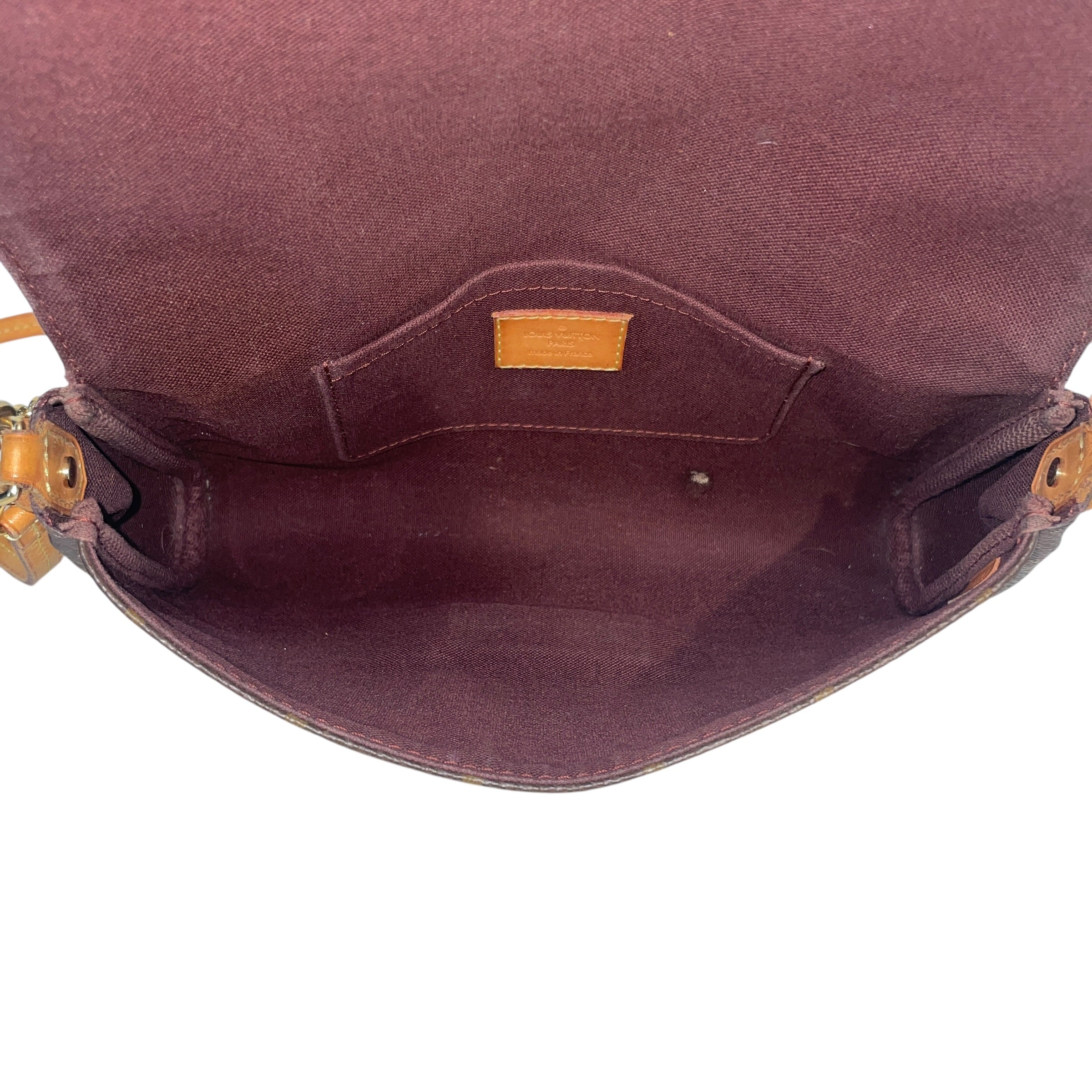 LOUIS VUITTON/Bag/Monogram/Leather/BRW/Monogram Favorite MM Handbag view 4