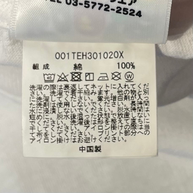 A BATHING APE/T-Shirt/XXL/Cotton/WHT/rainbo