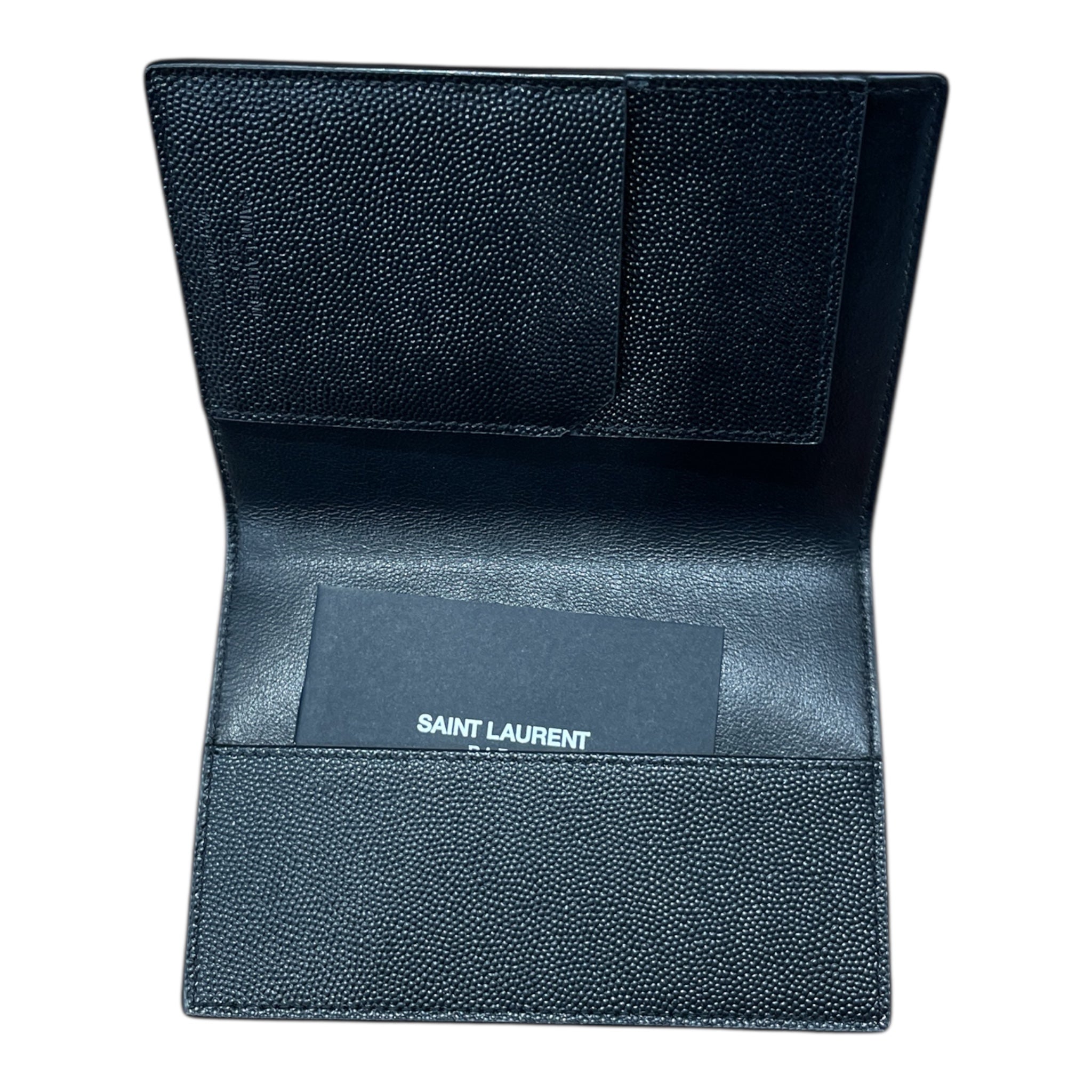 SAINT LAURENT/Wallet/Leather/BLK/ view 4