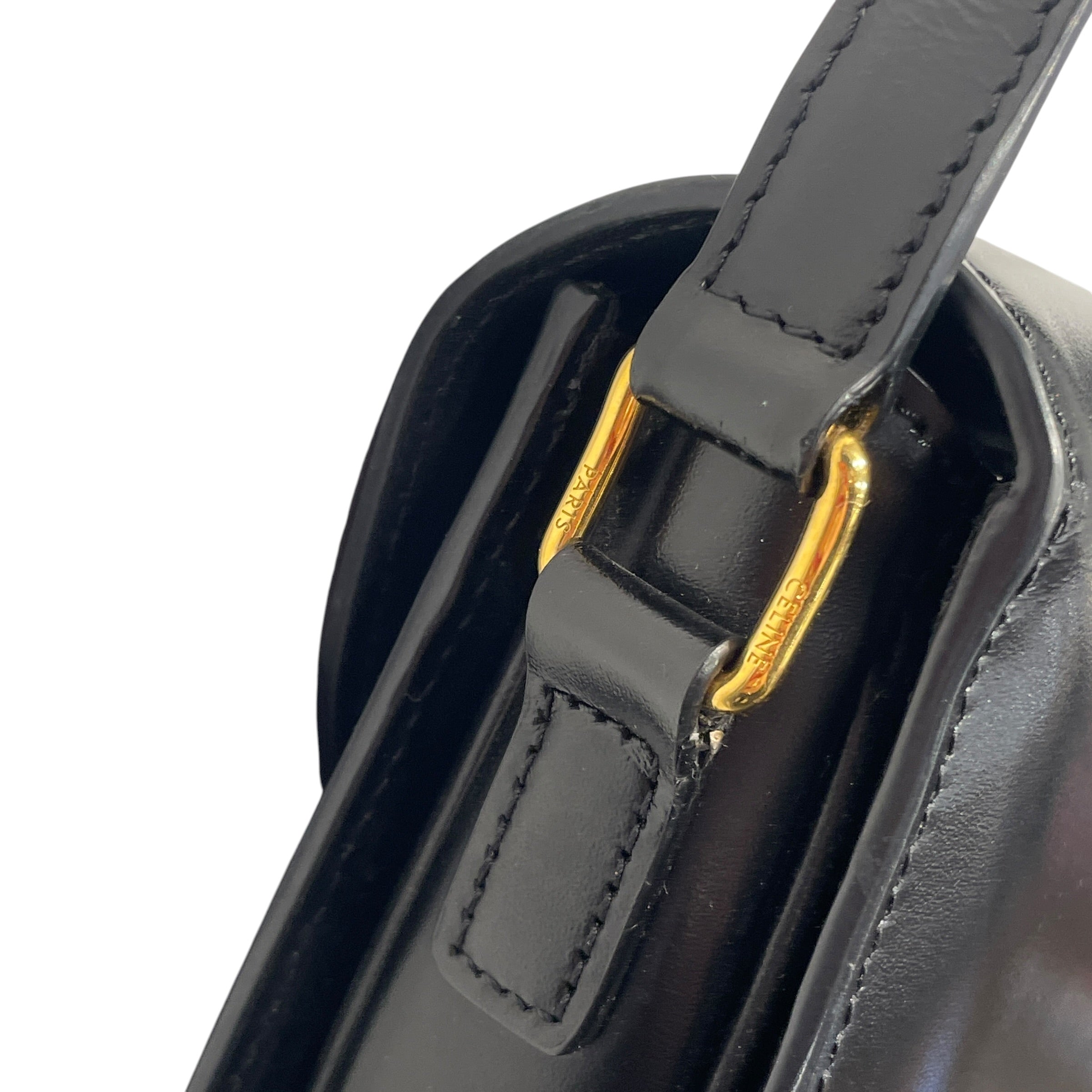 CELINE/Cross Body Bag/Leather/BLK/TRIOMPHE view 11