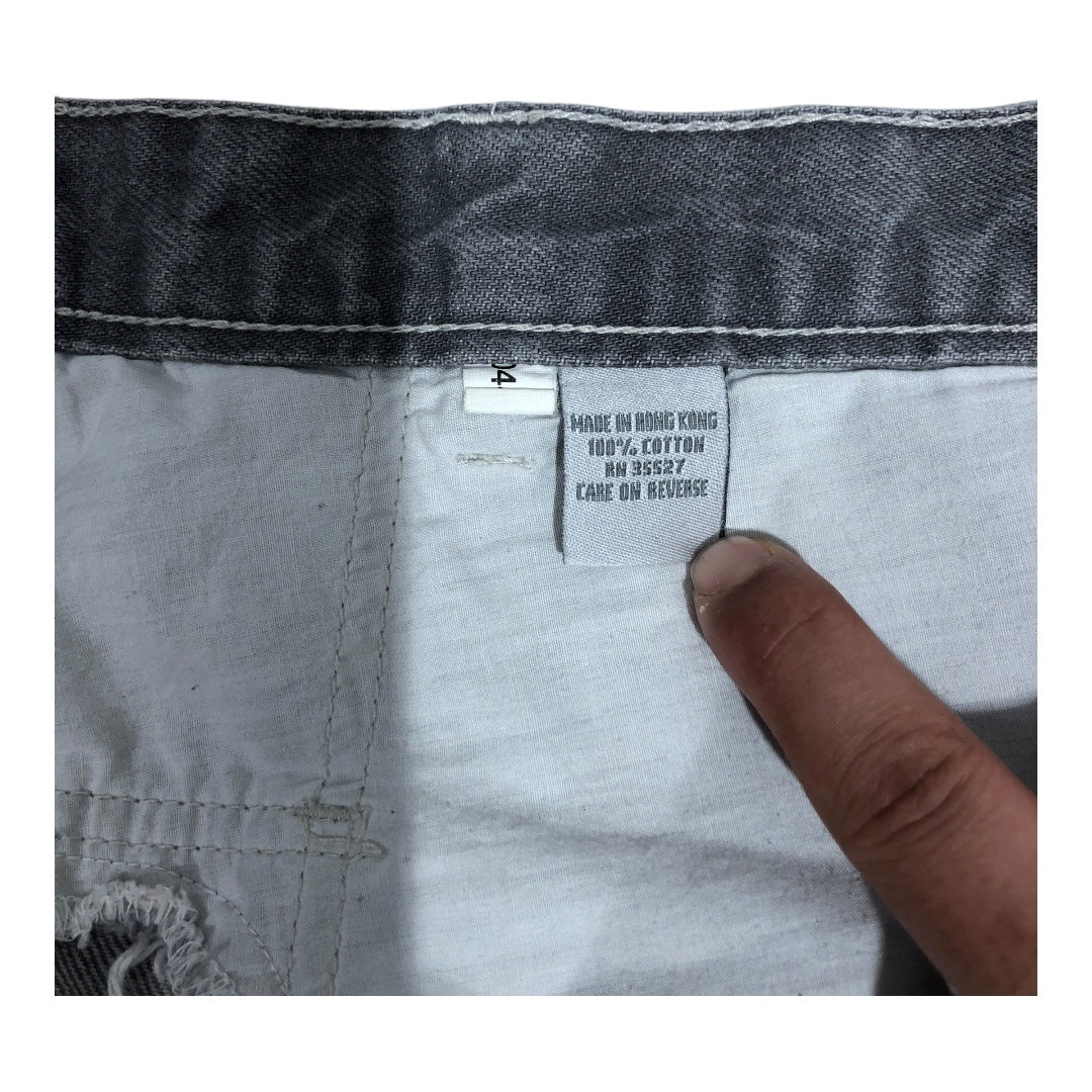 MARITHE FRANCOIS GIRBAUD/Pants/34/Cotton/GRY/ view 4