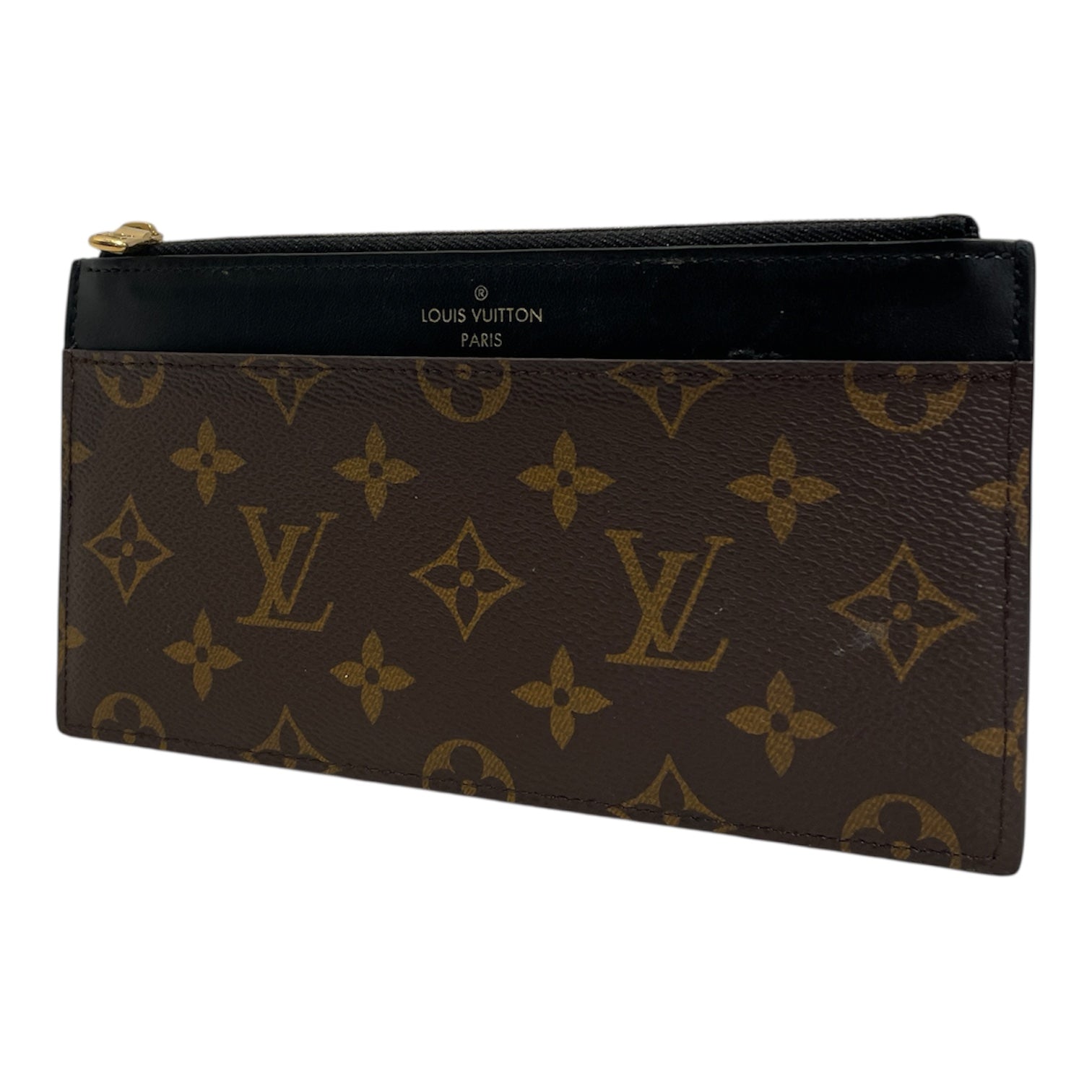 LOUIS VUITTON/Wallet/Monogram/Leather/BRW/ view 1