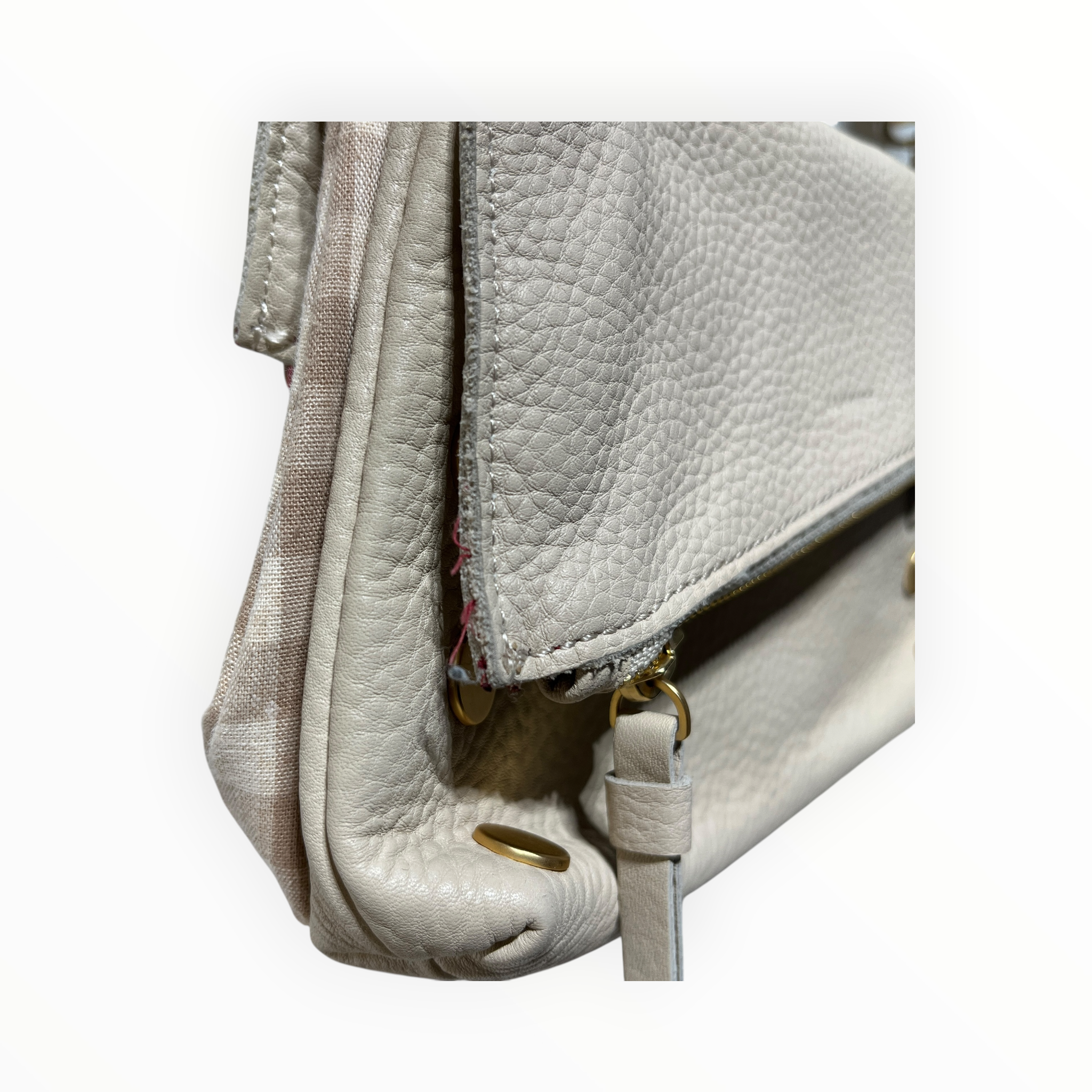 Hammitt/Cross Body Bag/Cotton/BEG/PLAID CROSSBODY view 3
