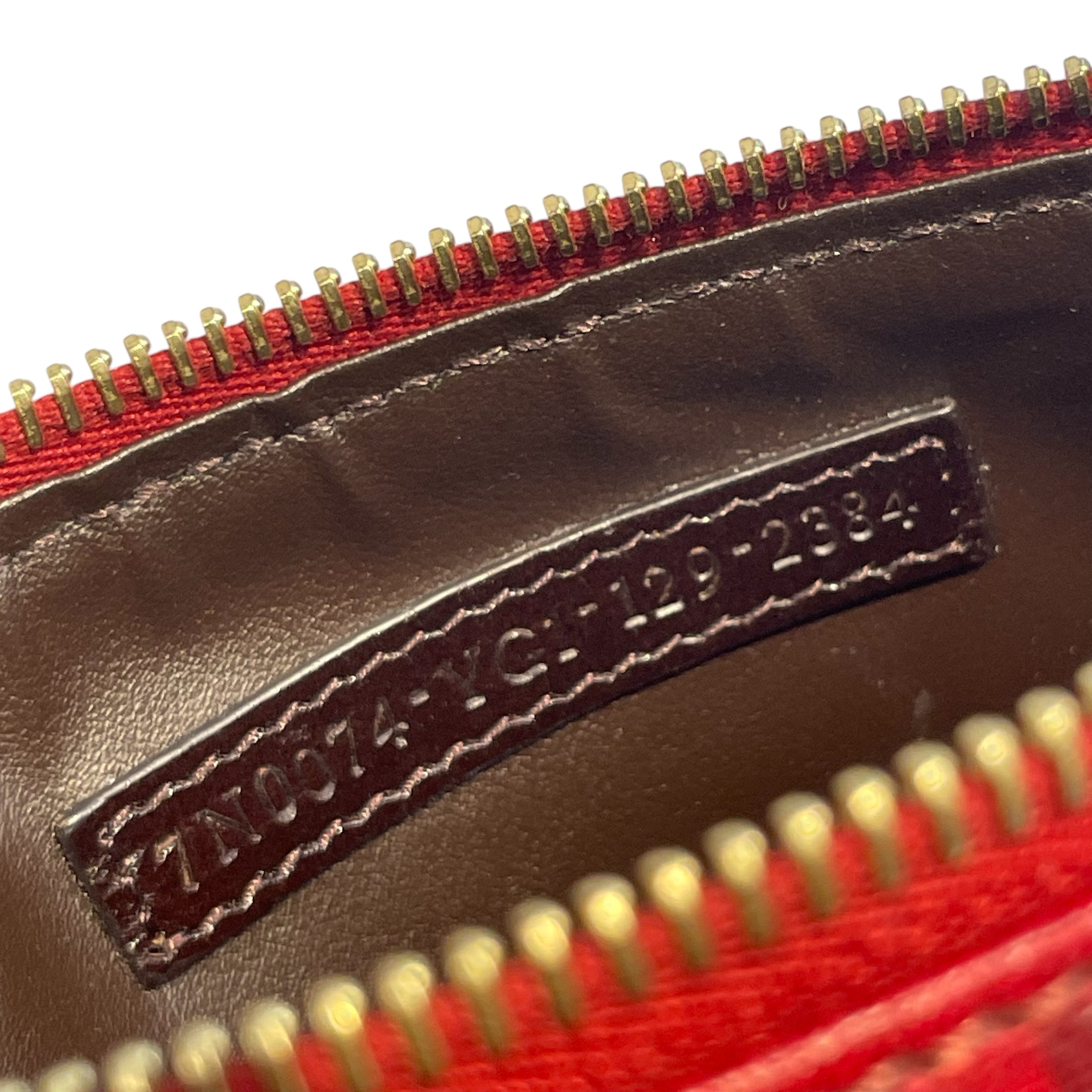 FENDI/Pouch/Monogram/Leather/RED/gld hard/7n0074-yg1-129-2384 view 5