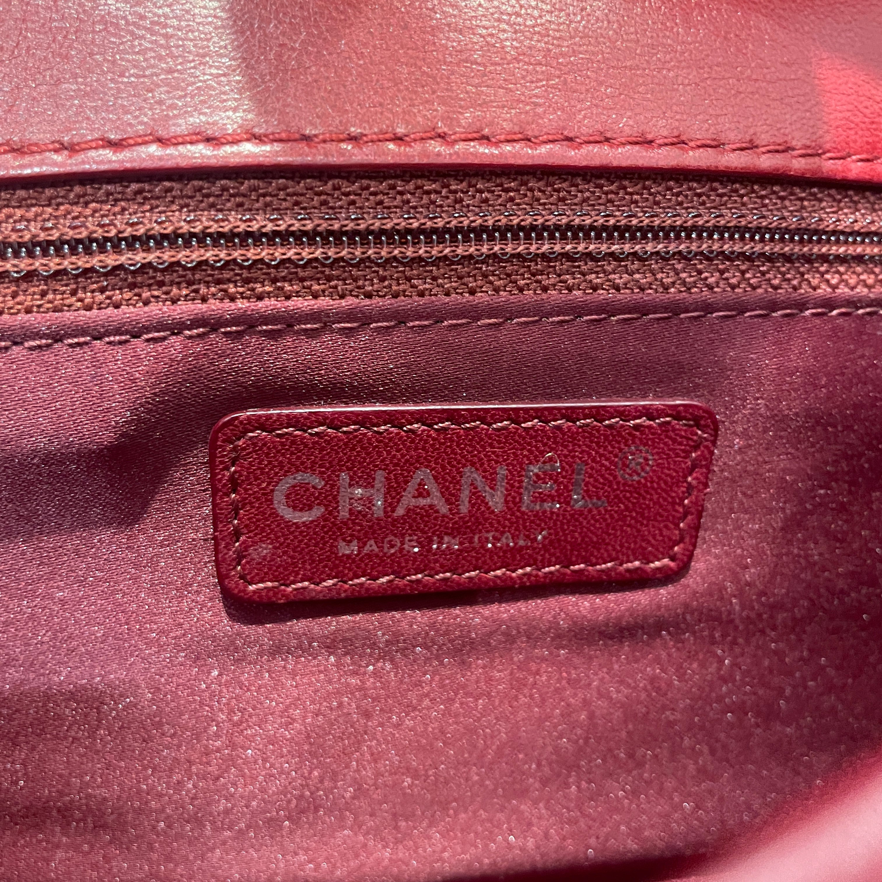 CHANEL/Cross Body Bag/Leather/BRD/QUILTED DIAMOND SMALL FLAP BAG view 4