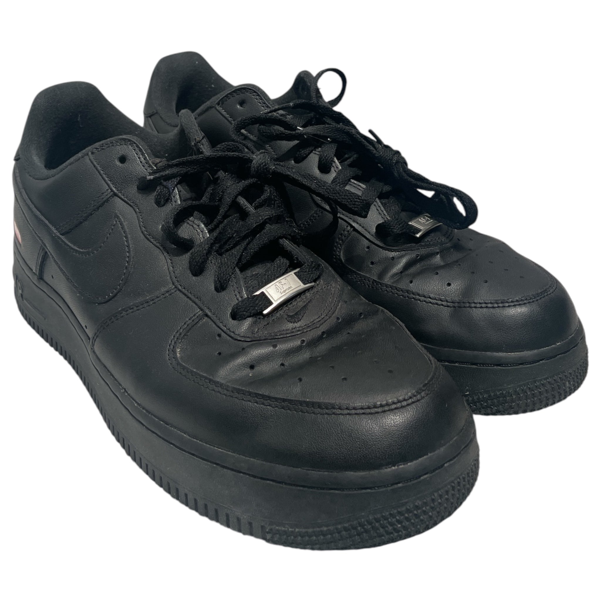 Supreme/Low-Sneakers/US 12/BLK/af1 low view 1