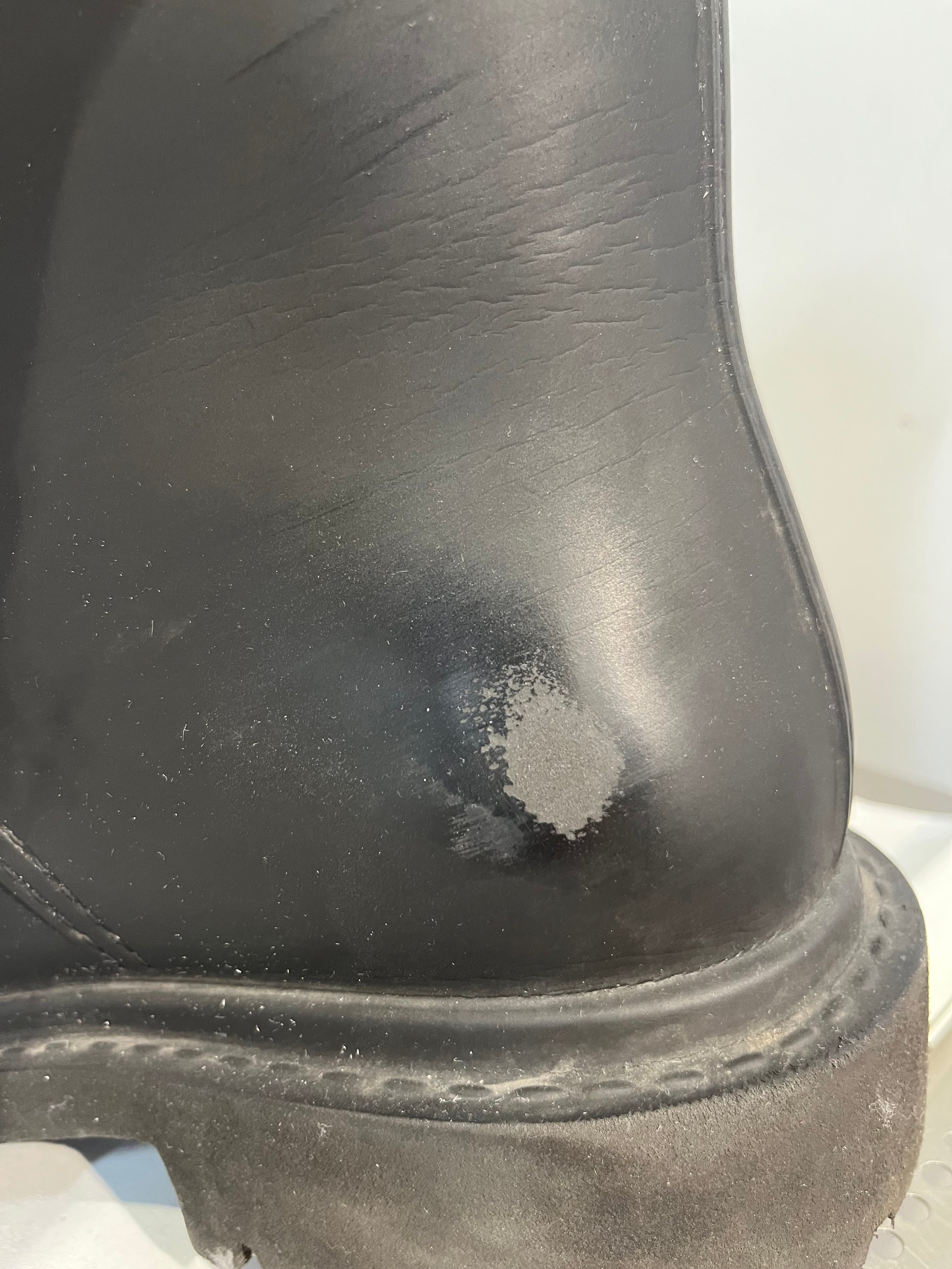 BALENCIAGA/Lace Up Boots/BLK/717807 STEROID BOOT HIGH view 4