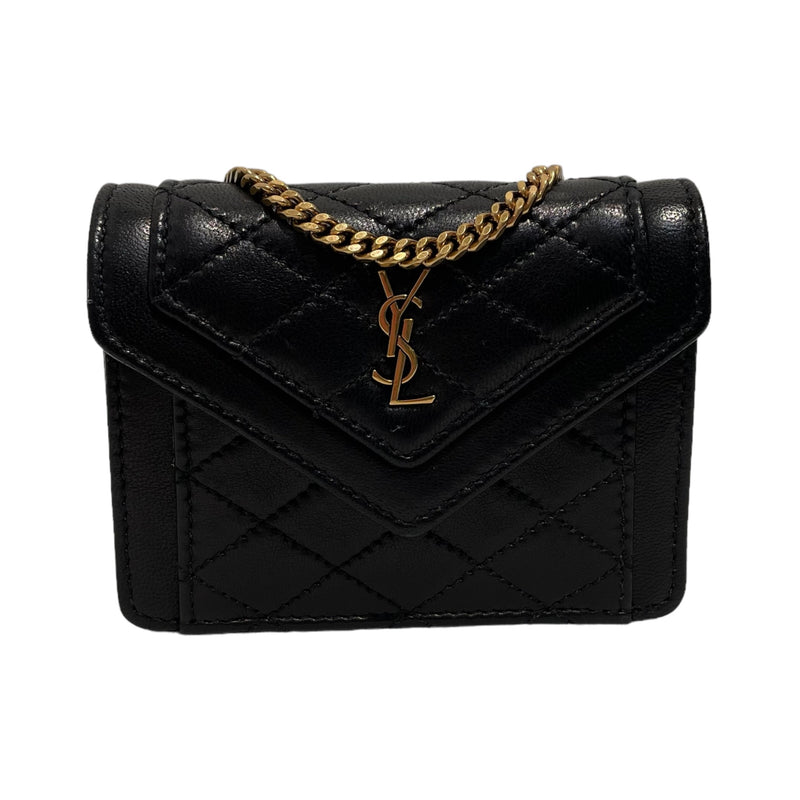 SAINT LAURENT/Cross Body Bag/BLK/