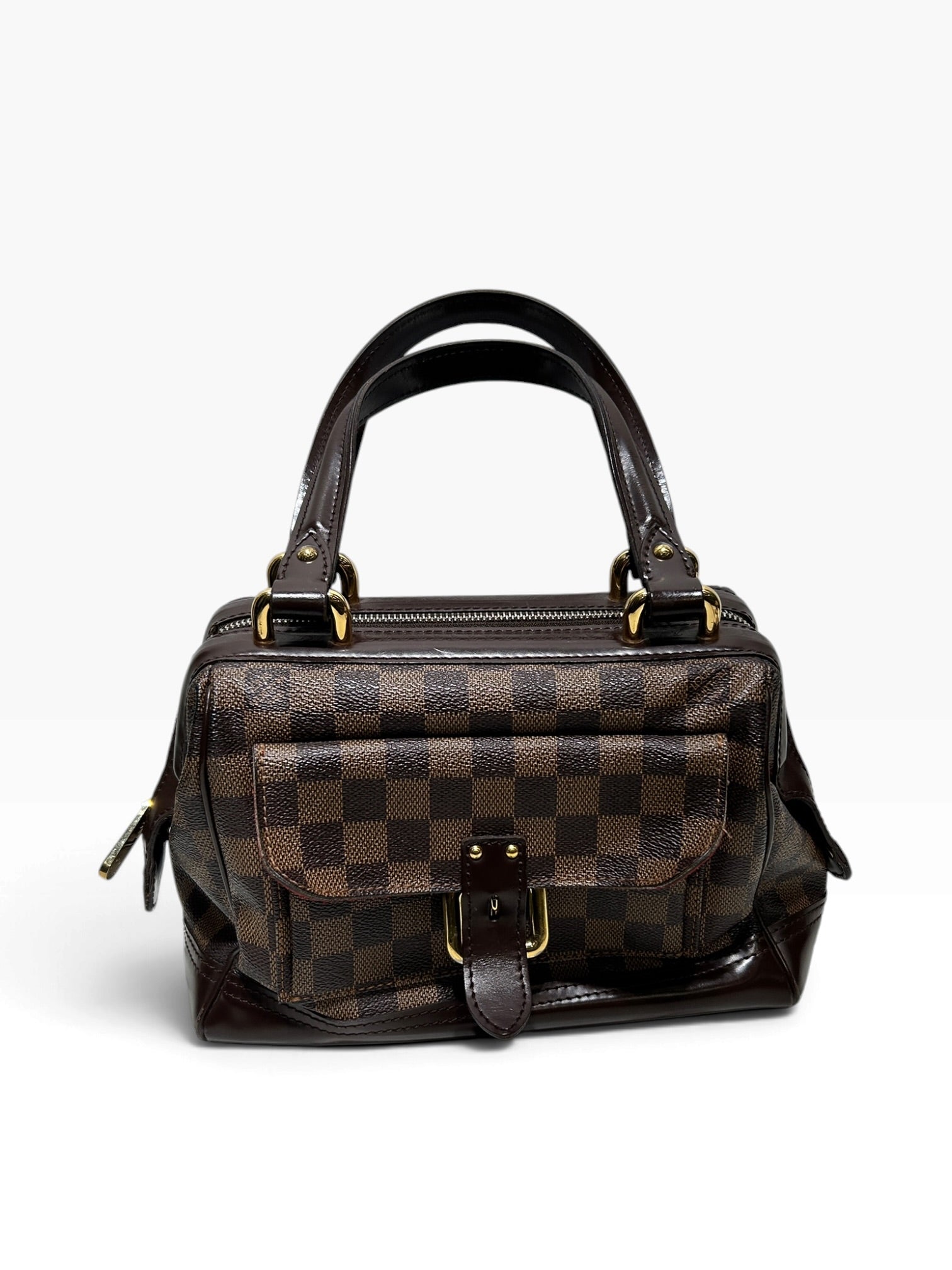 LOUIS VUITTON/Hand Bag/Monogram/BRW/KNIGHTSBRIDGE CHCKER MONO. view 1