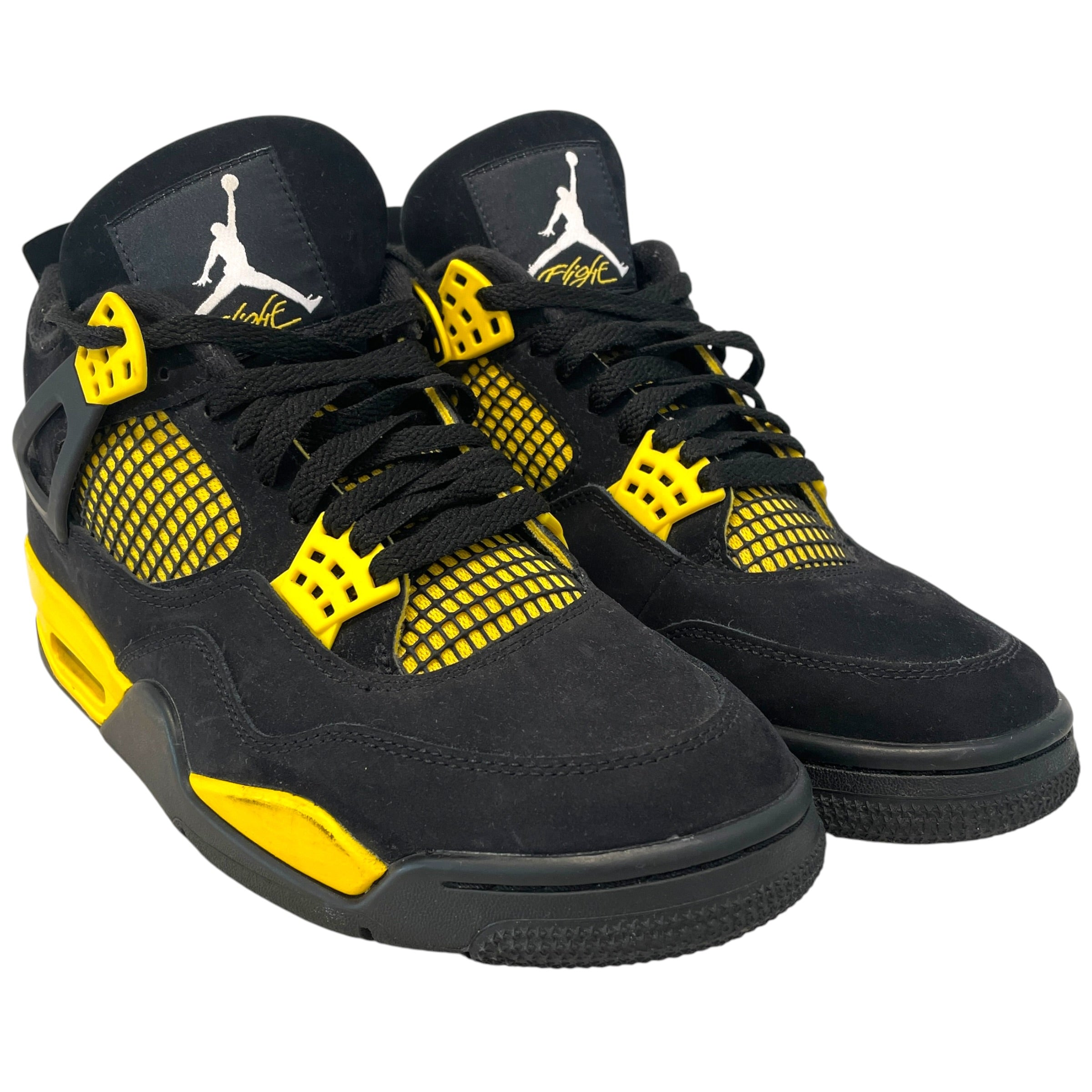 JORDAN BRAND/Hi-Sneakers/US 9/Leather/BLK/4 High Thunder view 1