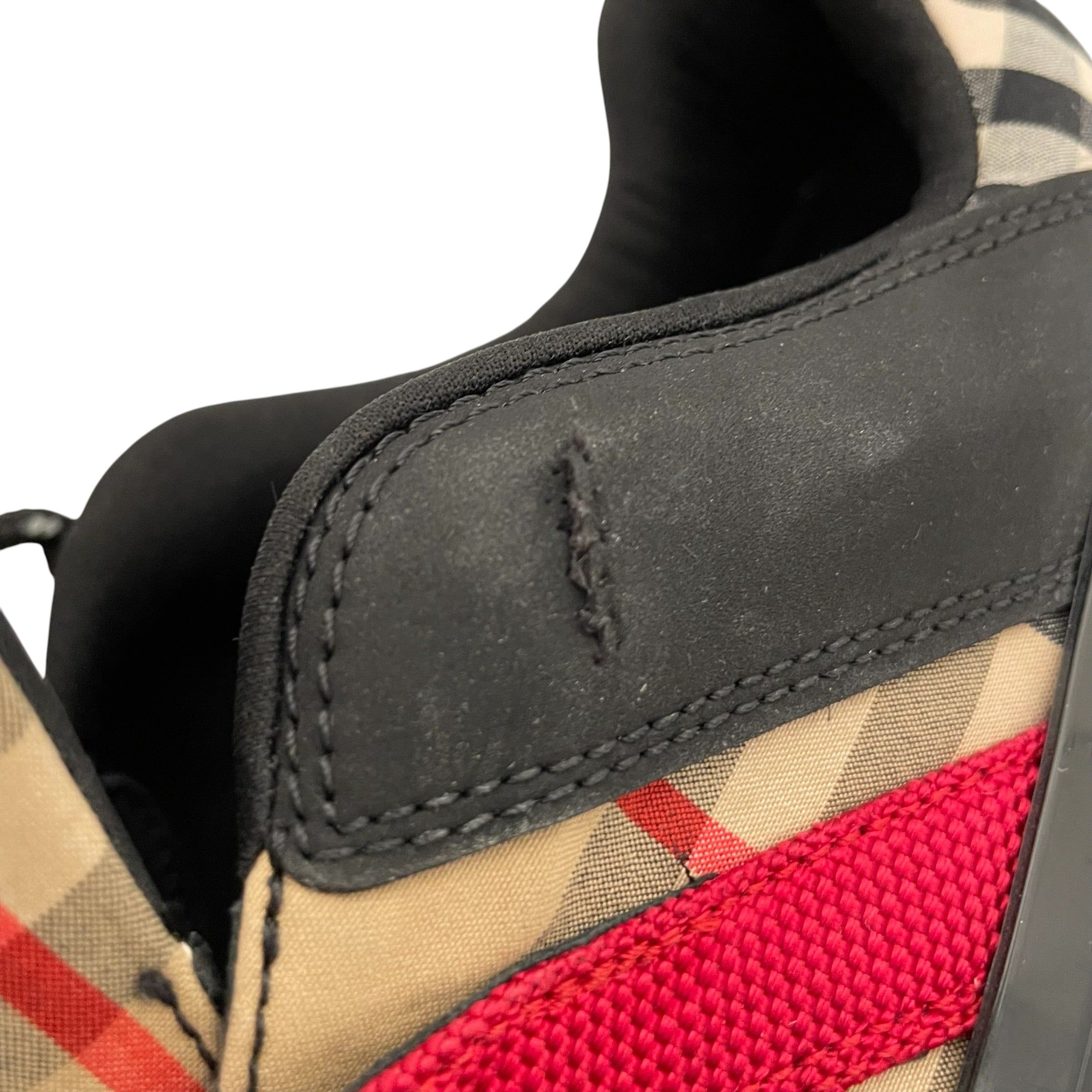 BURBERRY/Low-Sneakers/EU 39.5/All Over Print/RED/RED ARTHUR view 10