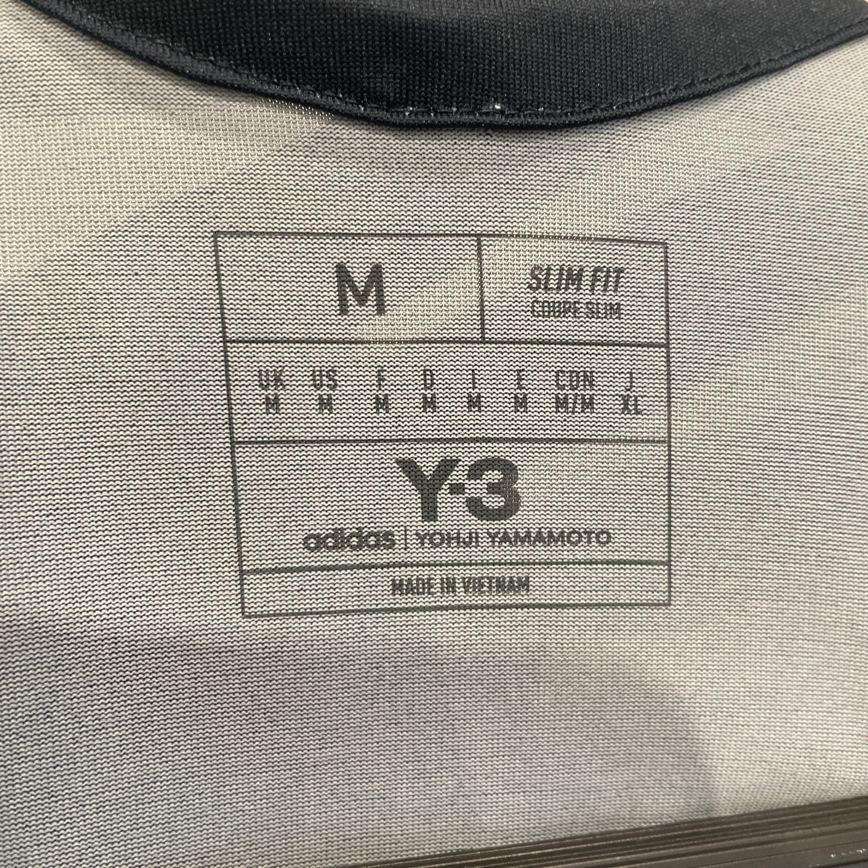Y-3/adidas/T-Shirt/M/Polyester/NVY/All Over Print/JAPAN SOCCER JERSEY view 3