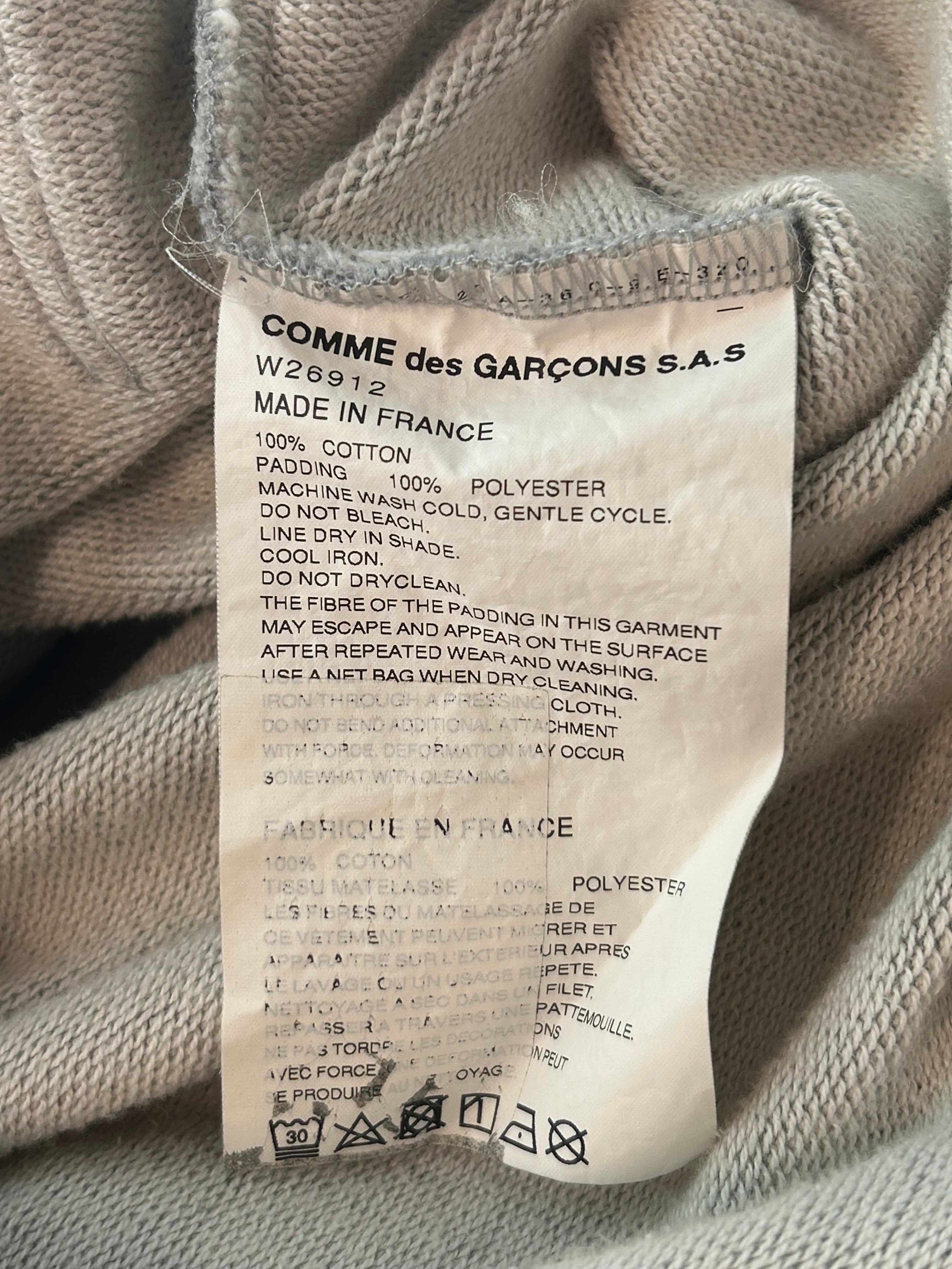 COMME des GARCONS SHIRT BOYS/Hoodie/L/Cotton/GRY/MICKEY EARS view 3