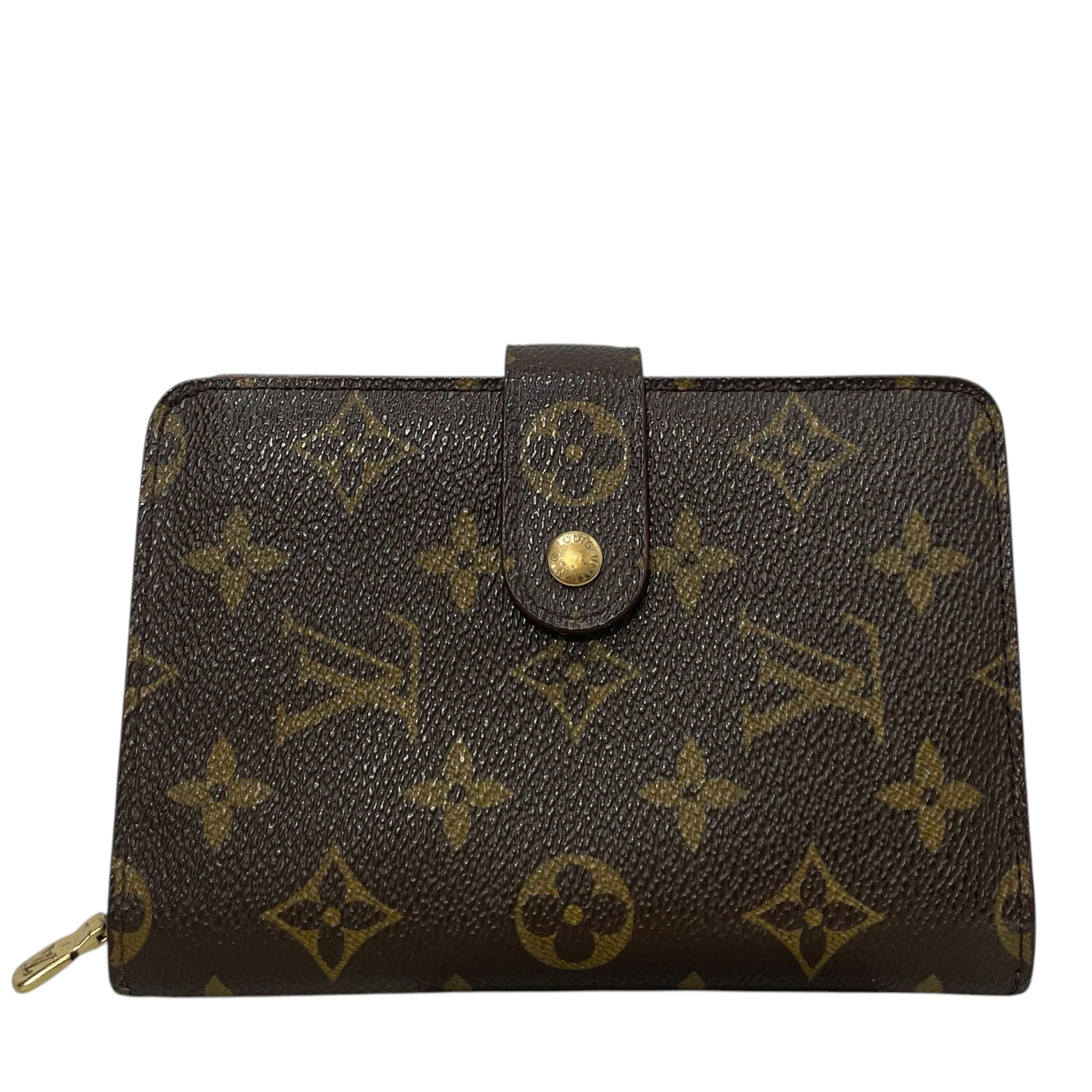 LOUIS VUITTON/Trifold Wallet/Monogram/Leather/MLT/L's/PORTE PAPIER ZIPPE WALLET view 1