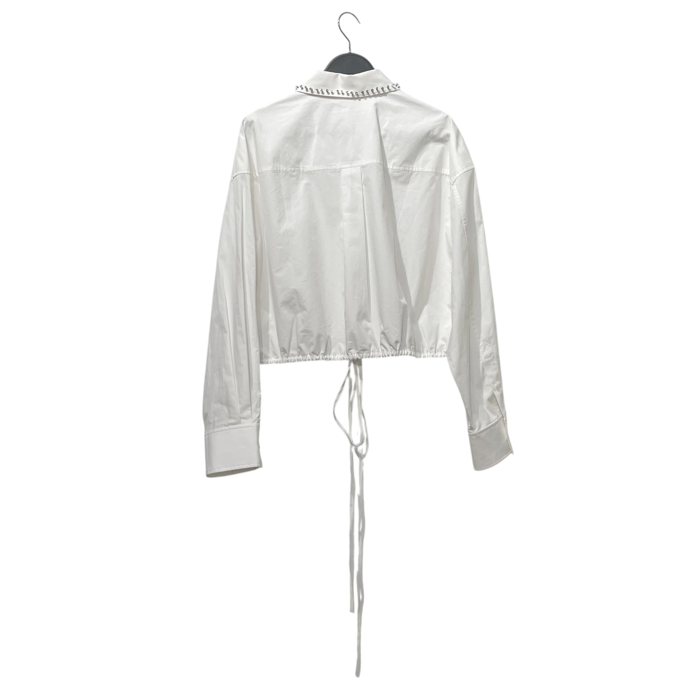 Alexander Wang/LS Shirt/XS/Cotton/WHT/Stud Collar view 2