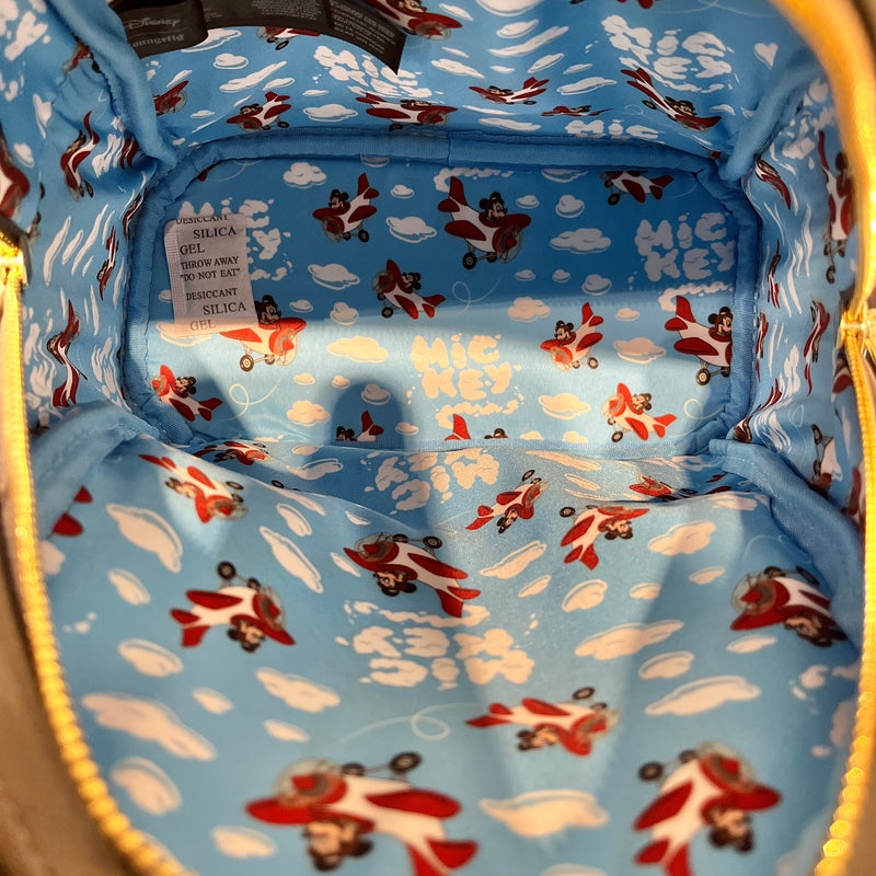 Loungefly/Backpack/MLT/pilot mickey mouse
