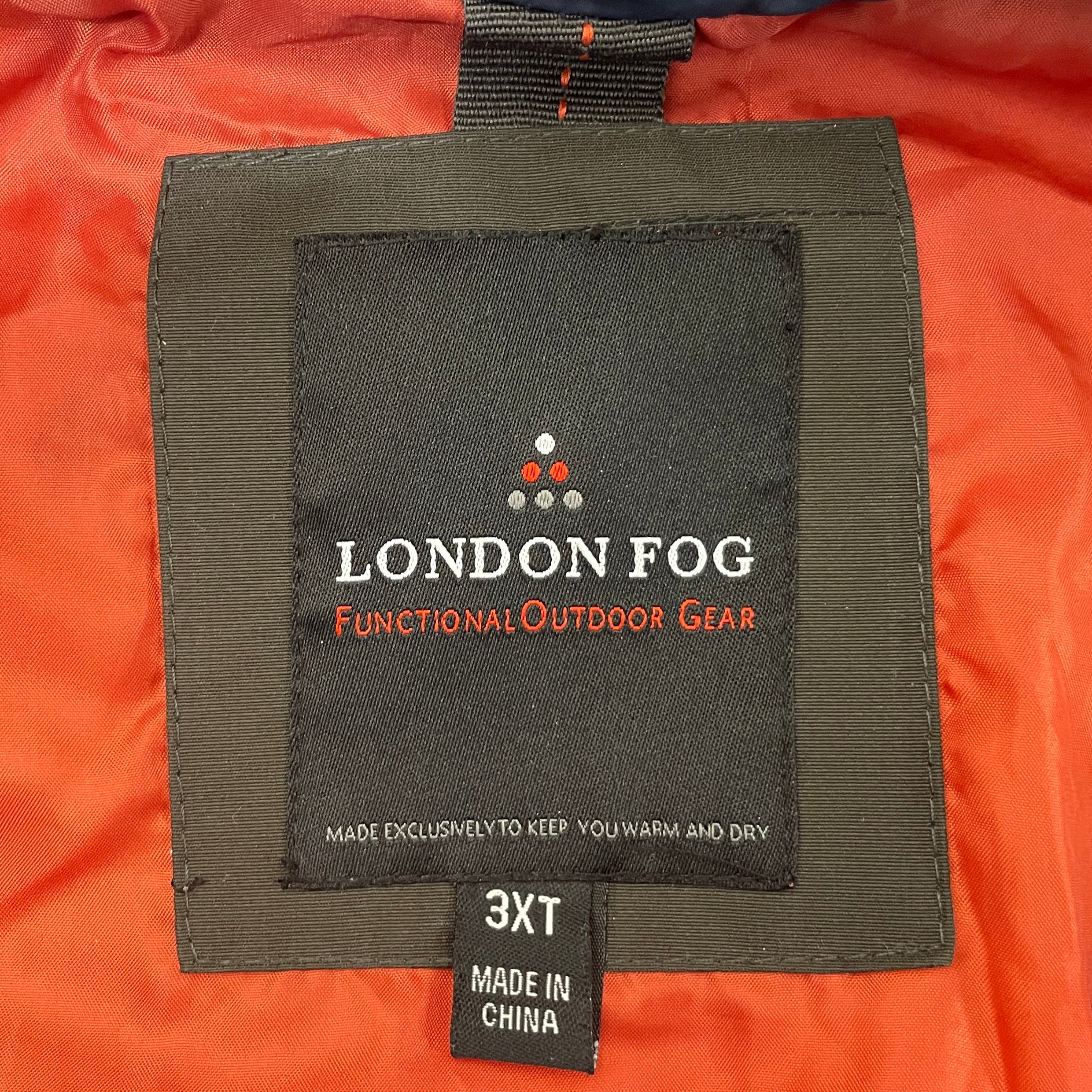 London Fog/Peacoat/LL/Cotton/GRY/ view 3
