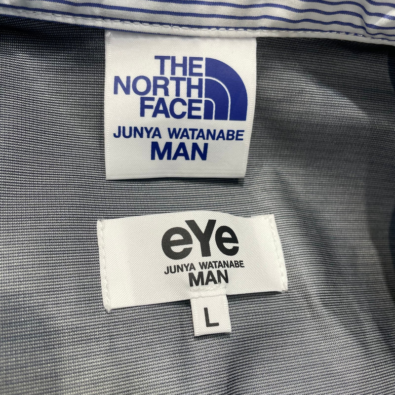 JUNYA WATANABE COMME des GARCONS MAN/eYe JUNYA WATANABE MAN/THE NORTH FACE/Jacket/L/Cotton/BLK/Stripe/WI-B906