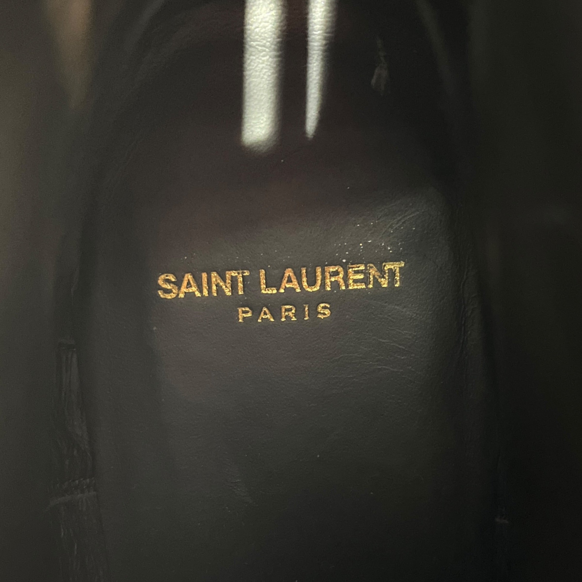 SAINT LAURENT/Boots/US 12/Leather/BLK/Dakota 50 view 3