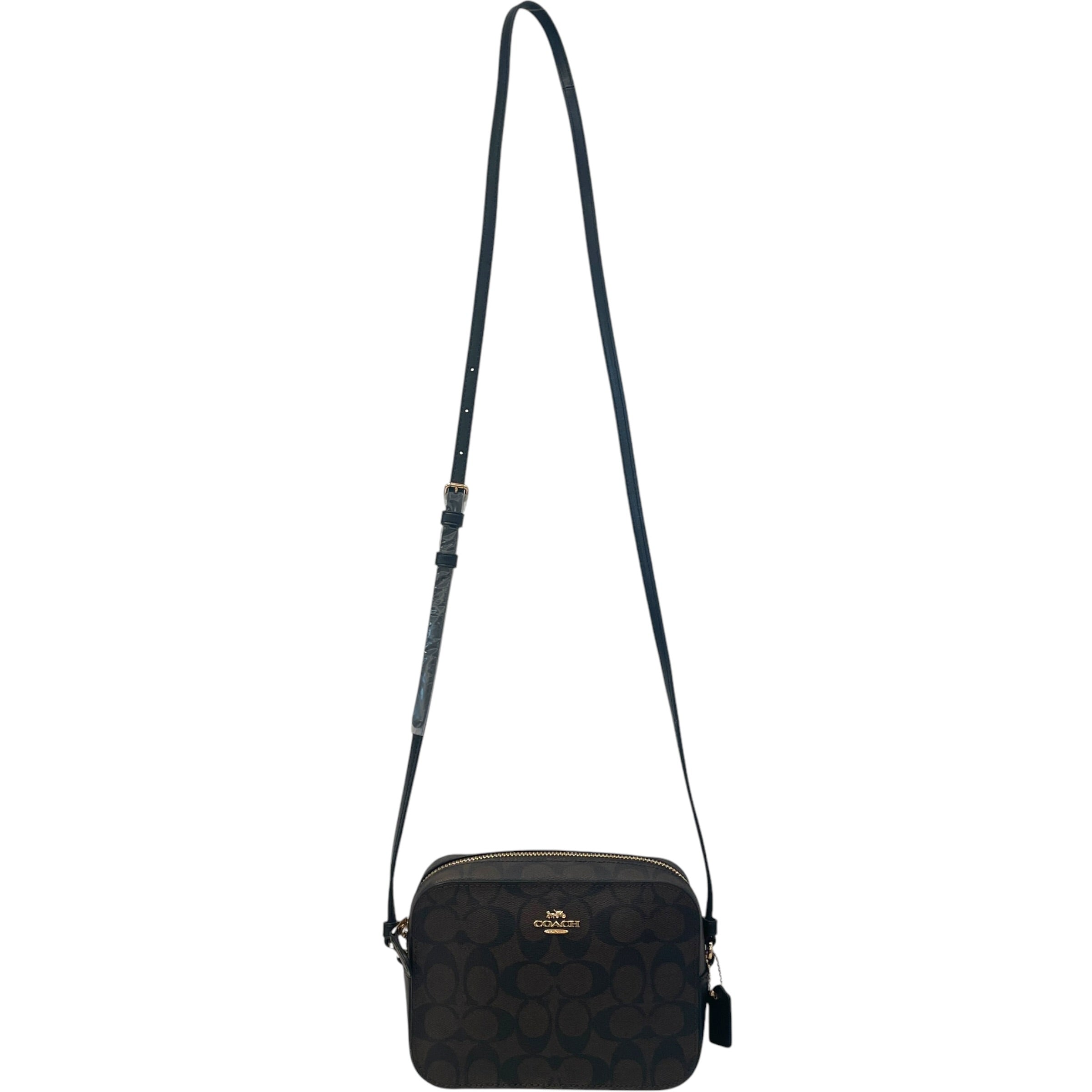 COACH/Cross Body Bag/Monogram/Leather/BRW/signature small crossbody view 1