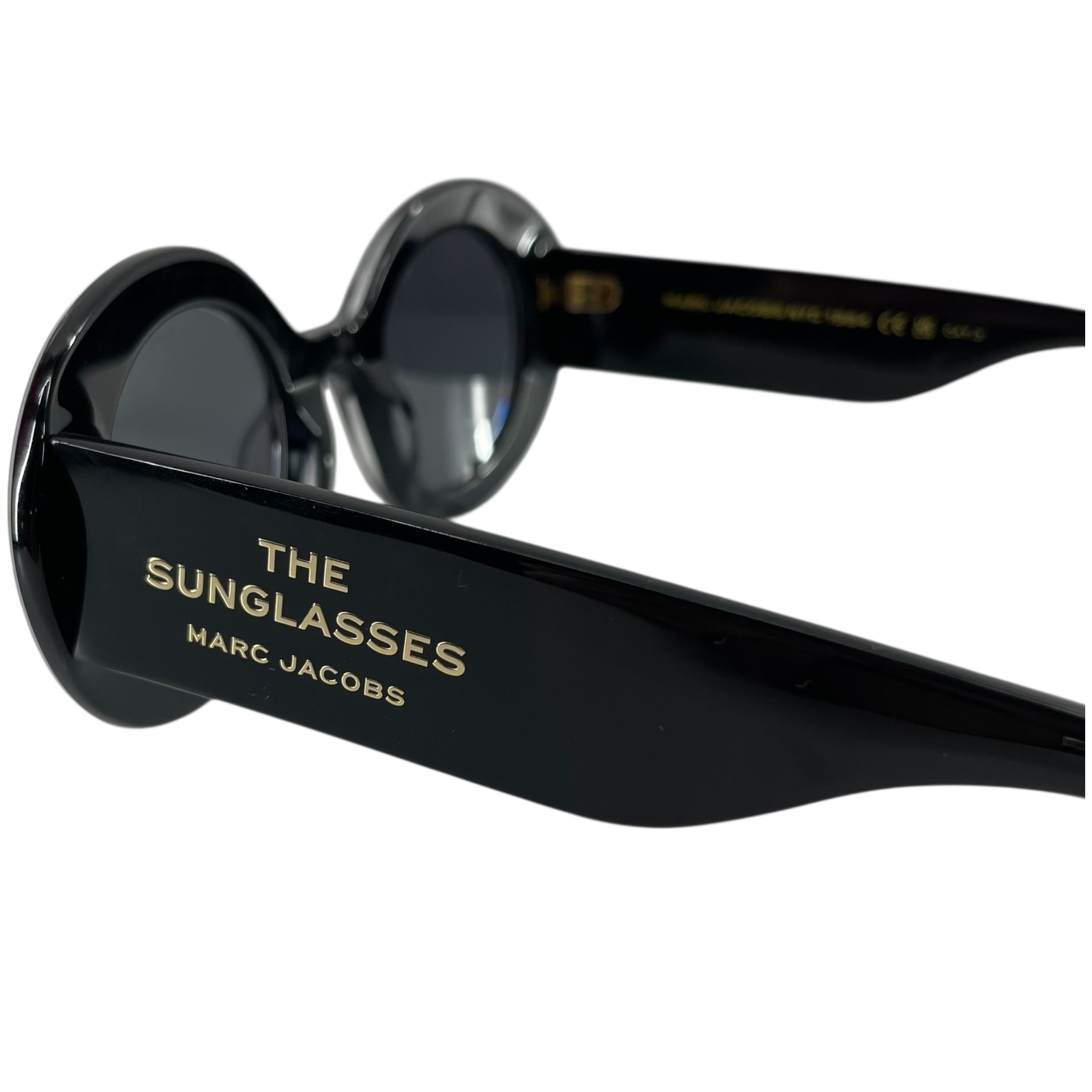 MARC JACOBS/Sunglasses/Plastic/BLK/Oval/THE SUNGLASSES INSCRIPTION view 4