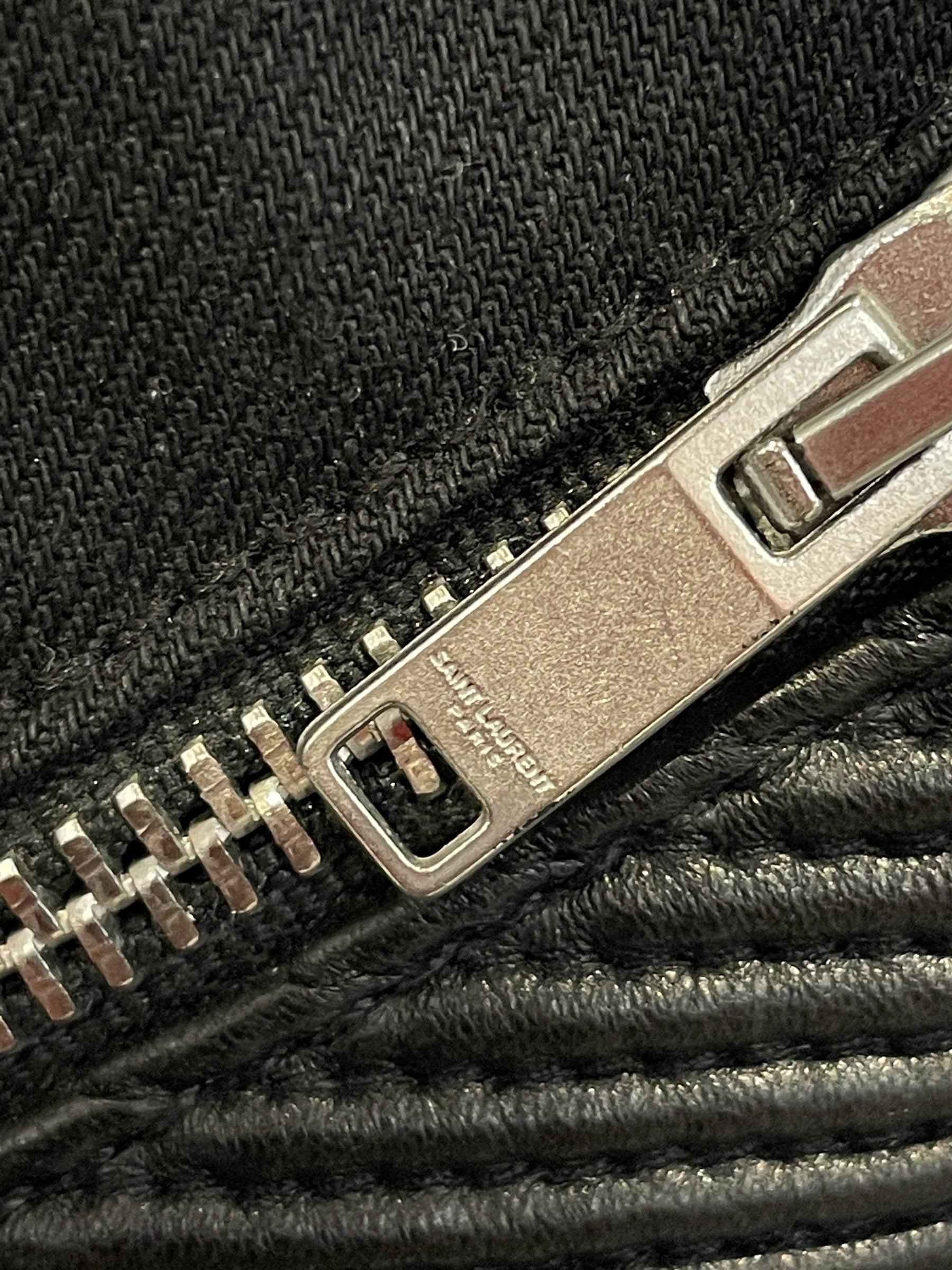 SAINT LAURENT/Skinny Pants/32/Denim/BLK/D02 MOTOCROSS BIKER JEANS view 8