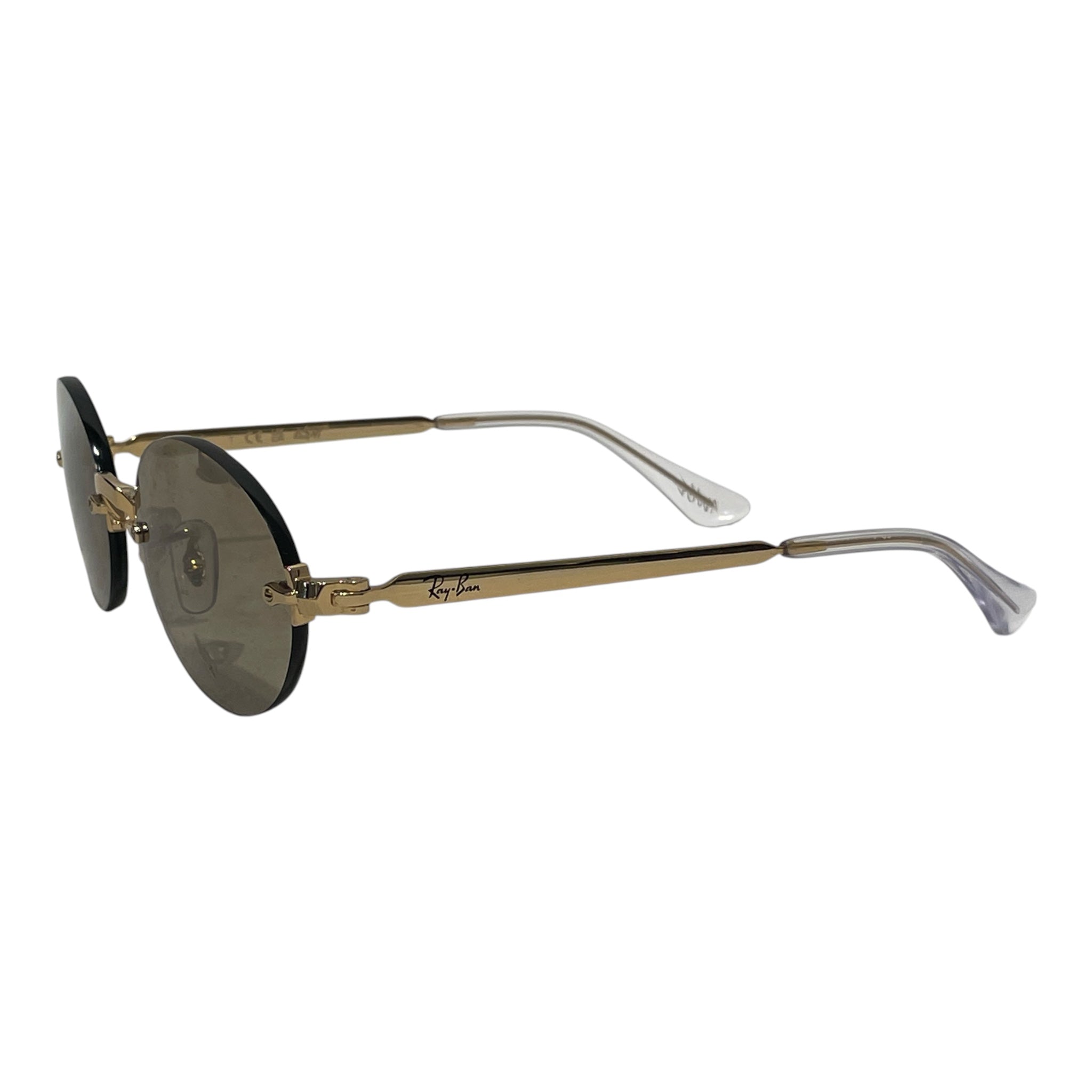 Ray-Ban/Sunglasses/Metal/GLD/Oval/M's/ASVP view 2