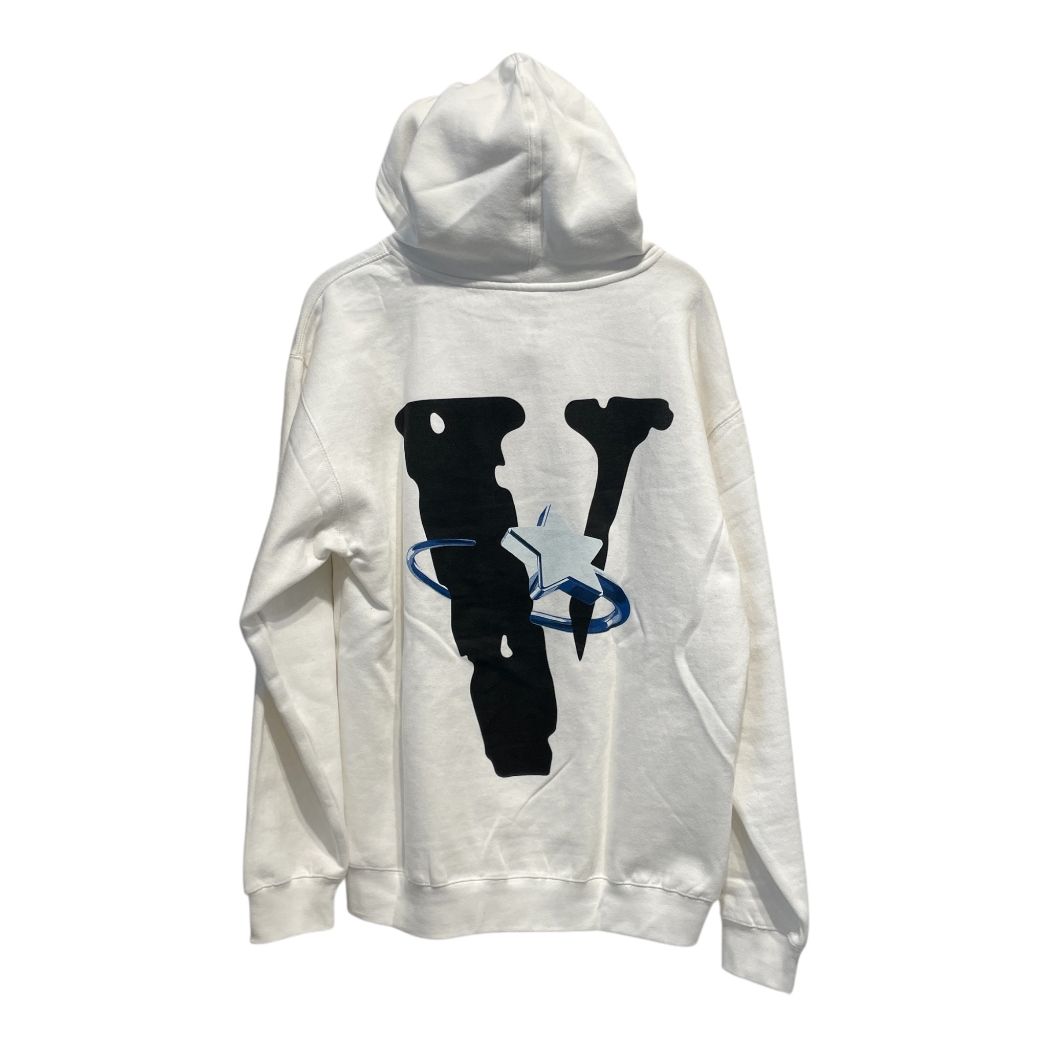 VLONE/Hoodie/L/Graphic/Cotton/WHT/POP SMOKE HALO view 2