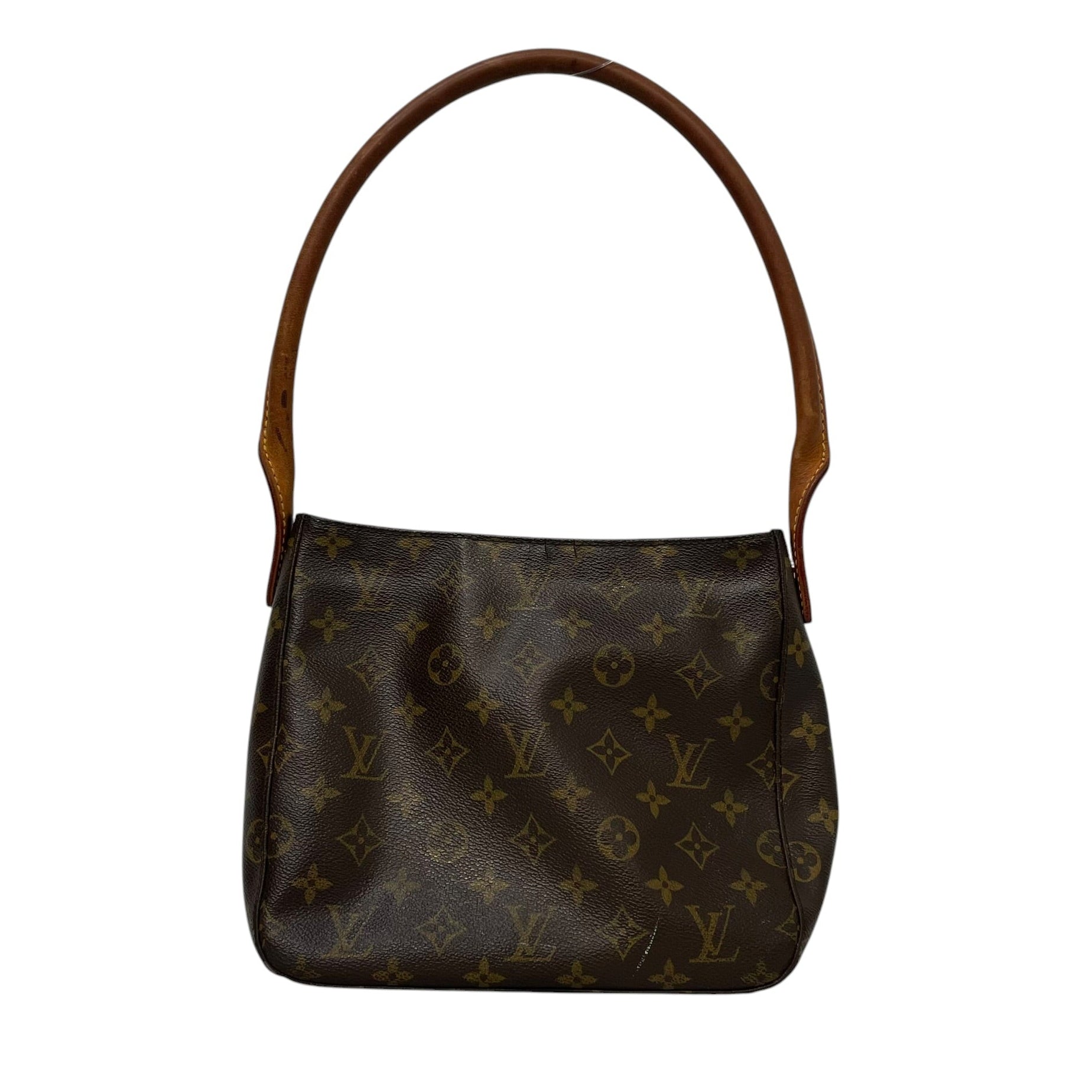 LOUIS VUITTON/Hand Bag/Monogram/Leather/BRW/monogram looping gm view 2