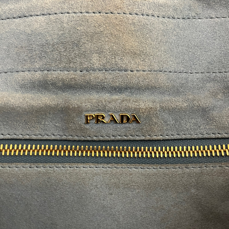 PRADA/Hand Bag/YEL/FURRY GOLD