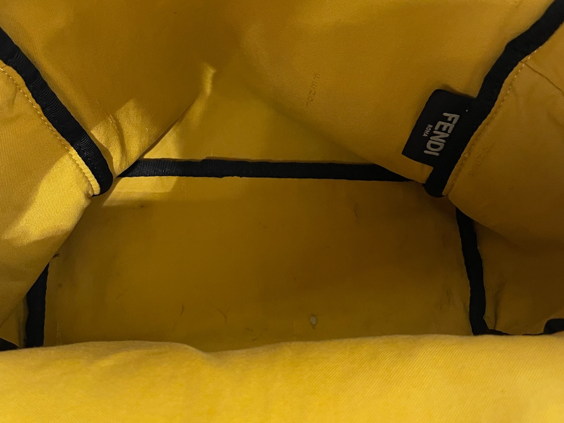 FENDI/Backpack/Graphic/Cotton/BLU/monster faces view 4
