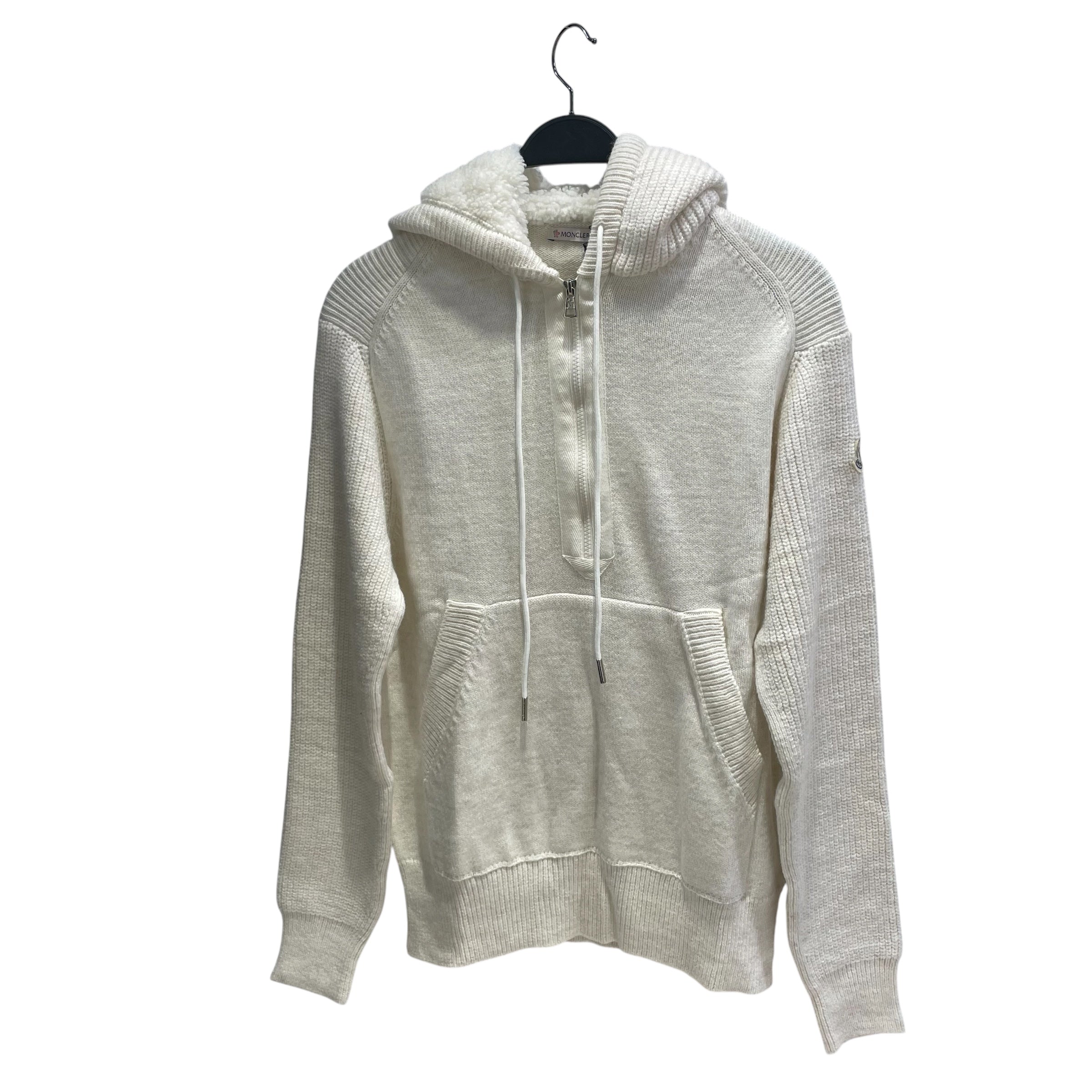 MONCLER/Hoodie/M/Wool/CRM/sil hard/fur in/c-scom2232596 view 1