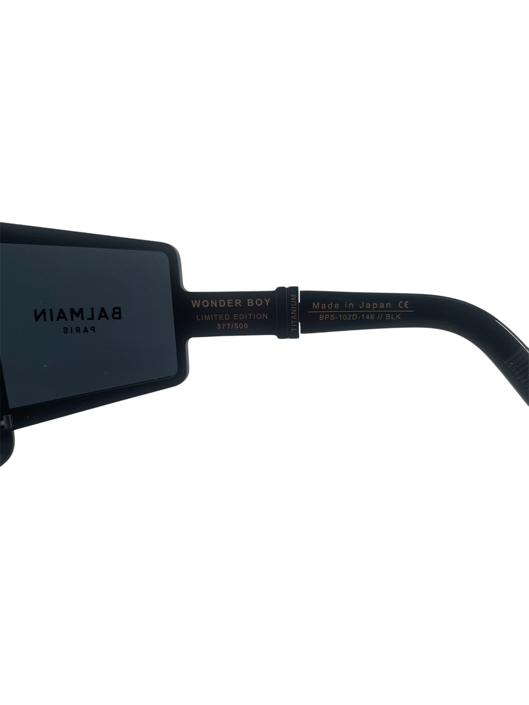 BALMAIN/Sunglasses/Titanium/BLK/BPS-102D-146 LE 377/500 view 4