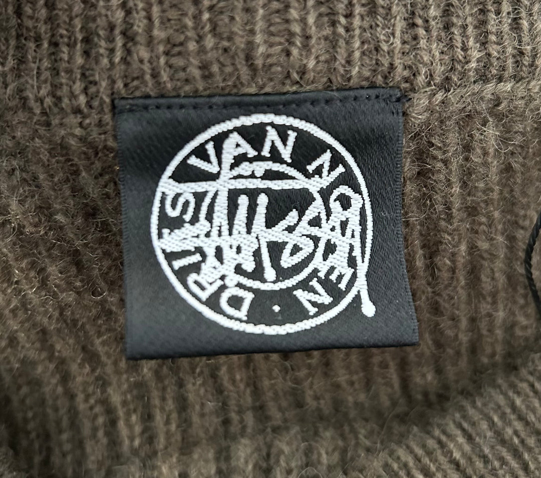 STUSSY/Sweater/XL/Wool/GRN/DRIES VAN NOTEN PATCH KNIT – 2nd STREET USA