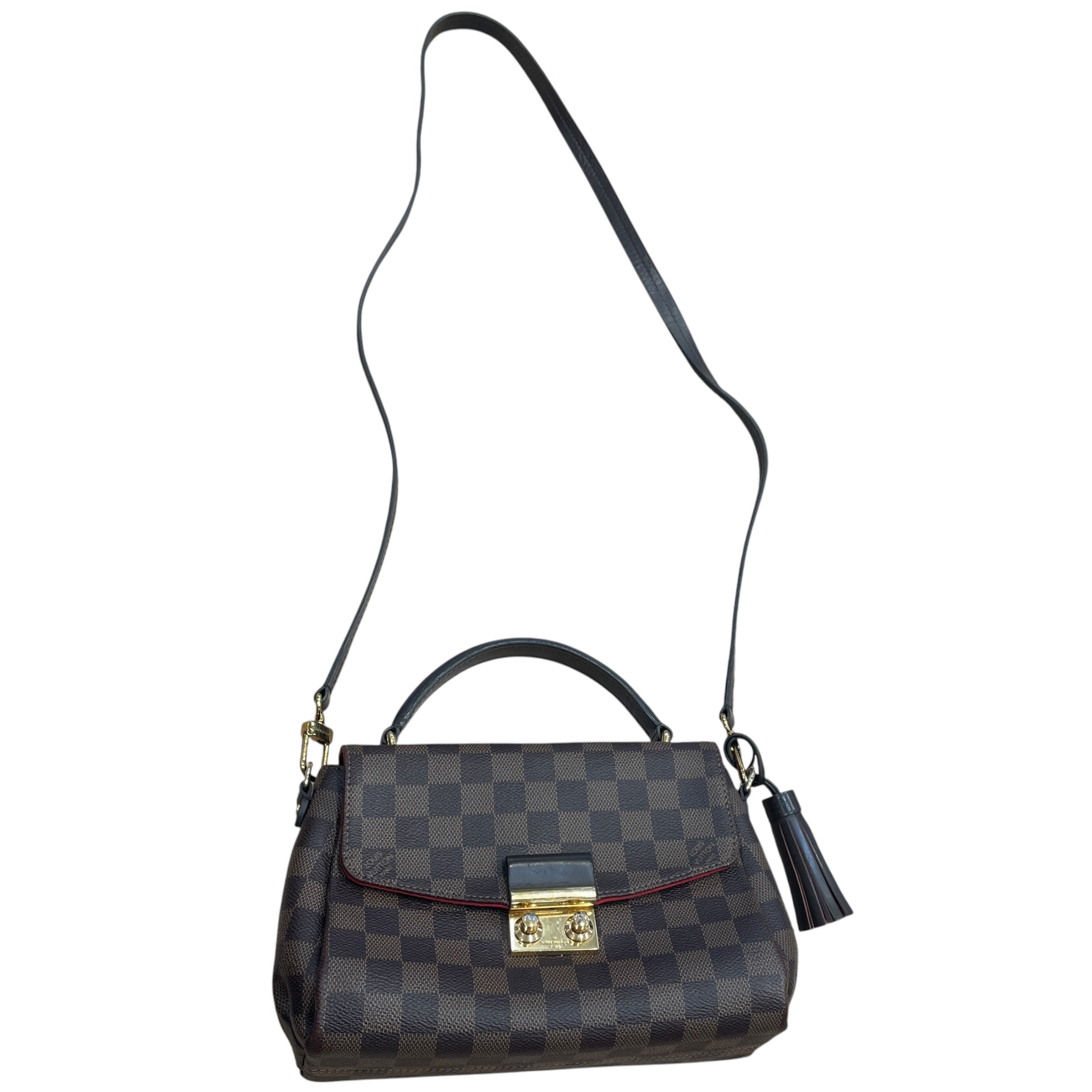 LOUIS VUITTON/Cross Body Bag/Monogram/Leather/BRW/entrupy: VW3XJYB DAMIER EBENE view 1