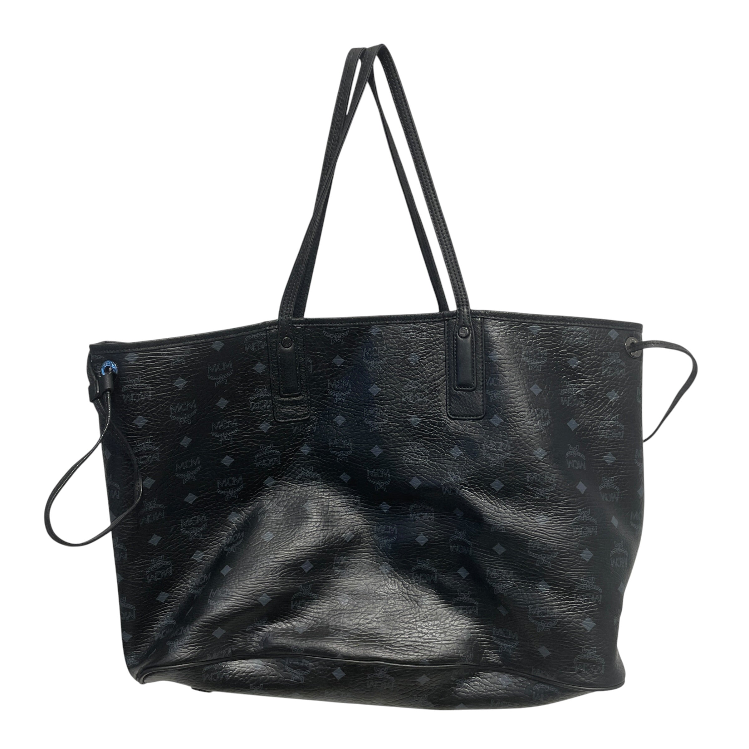MCM/Tote Bag/Monogram/Leather/BLK/LIZ SHOPPER REVERSABLE view 2
