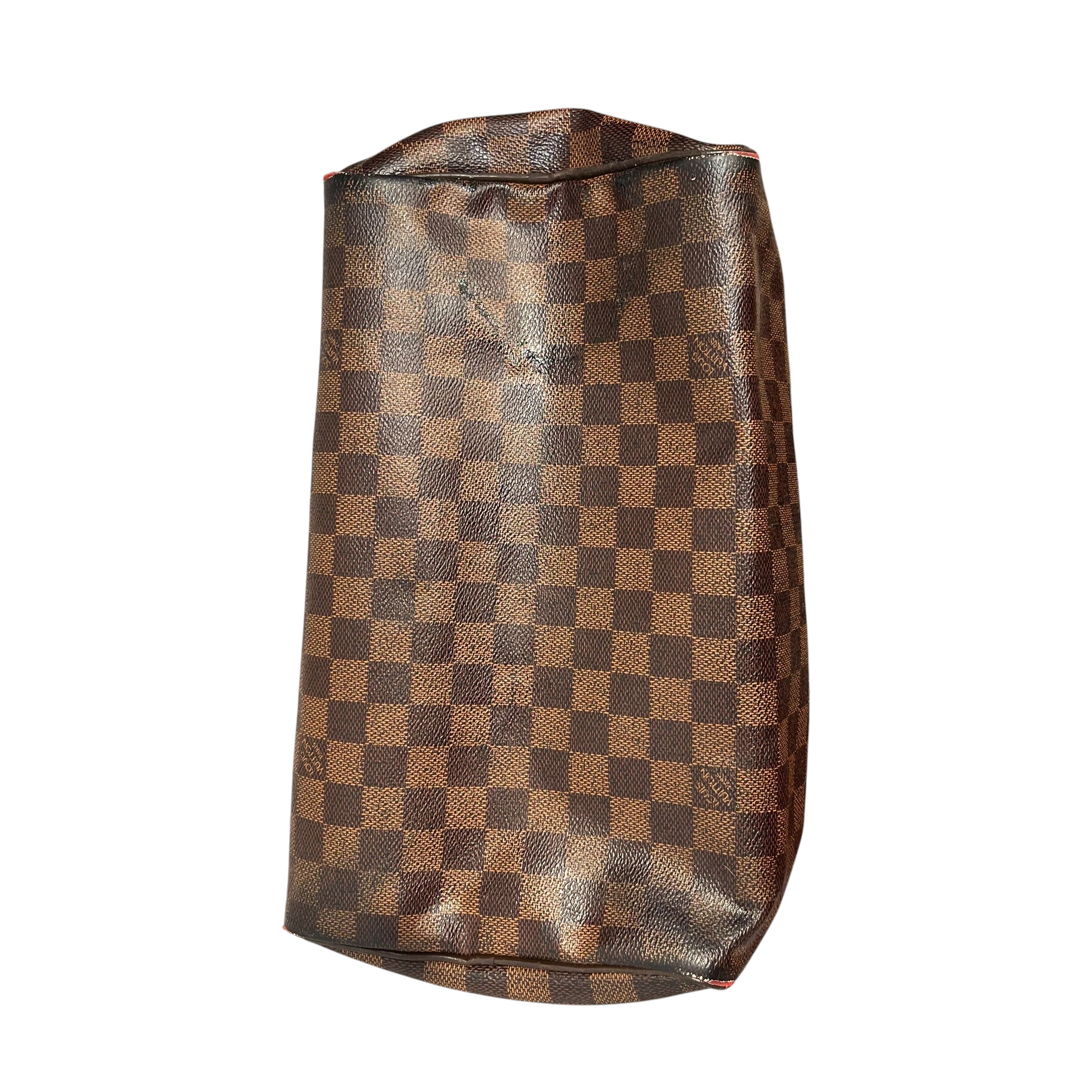 LOUIS VUITTON/Hand Bag/Monogram/Leather/BRW/SPEEDY DAMIER view 5