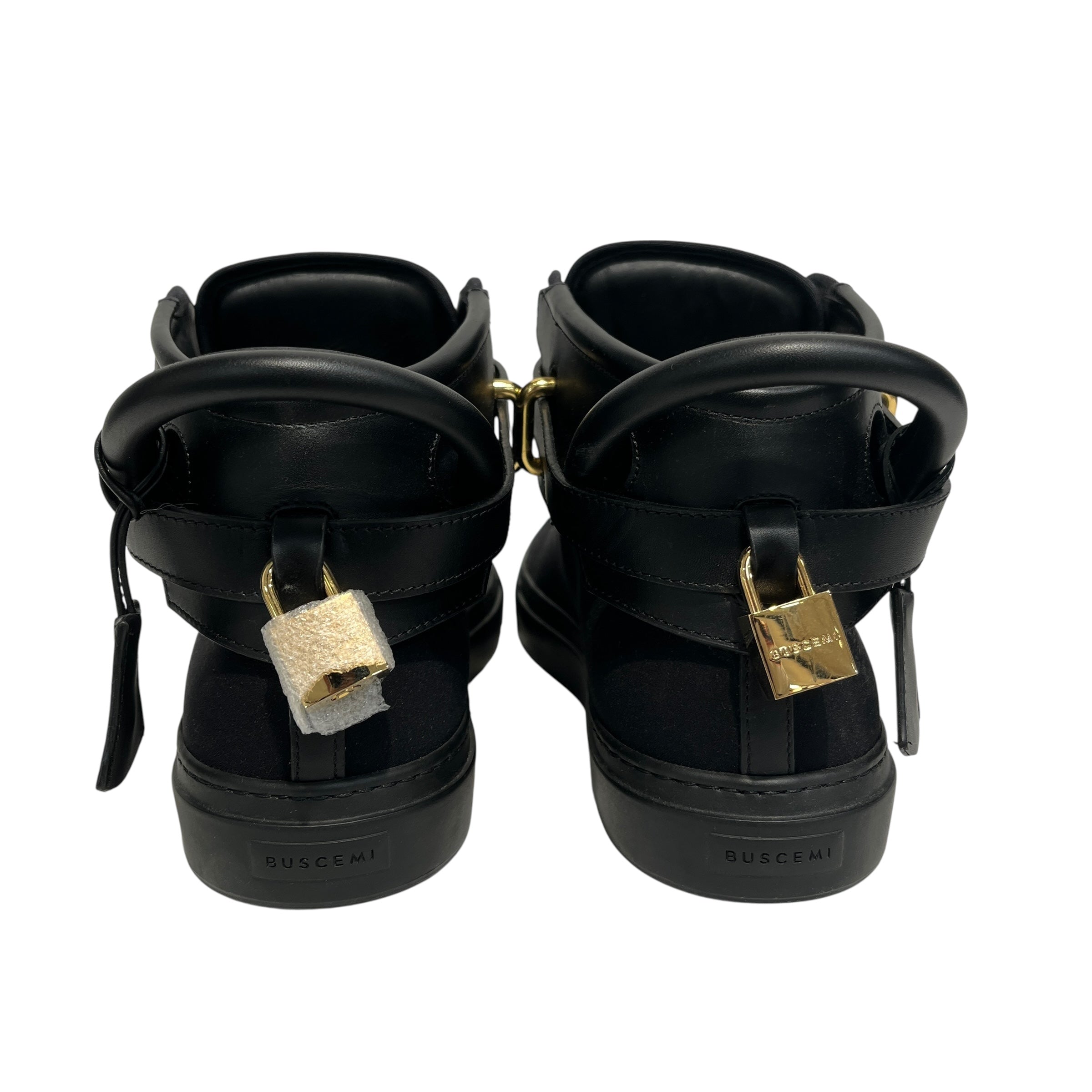 BUSCEMI/Hi-Sneakers/US 12/Cotton/BLK/ view 2