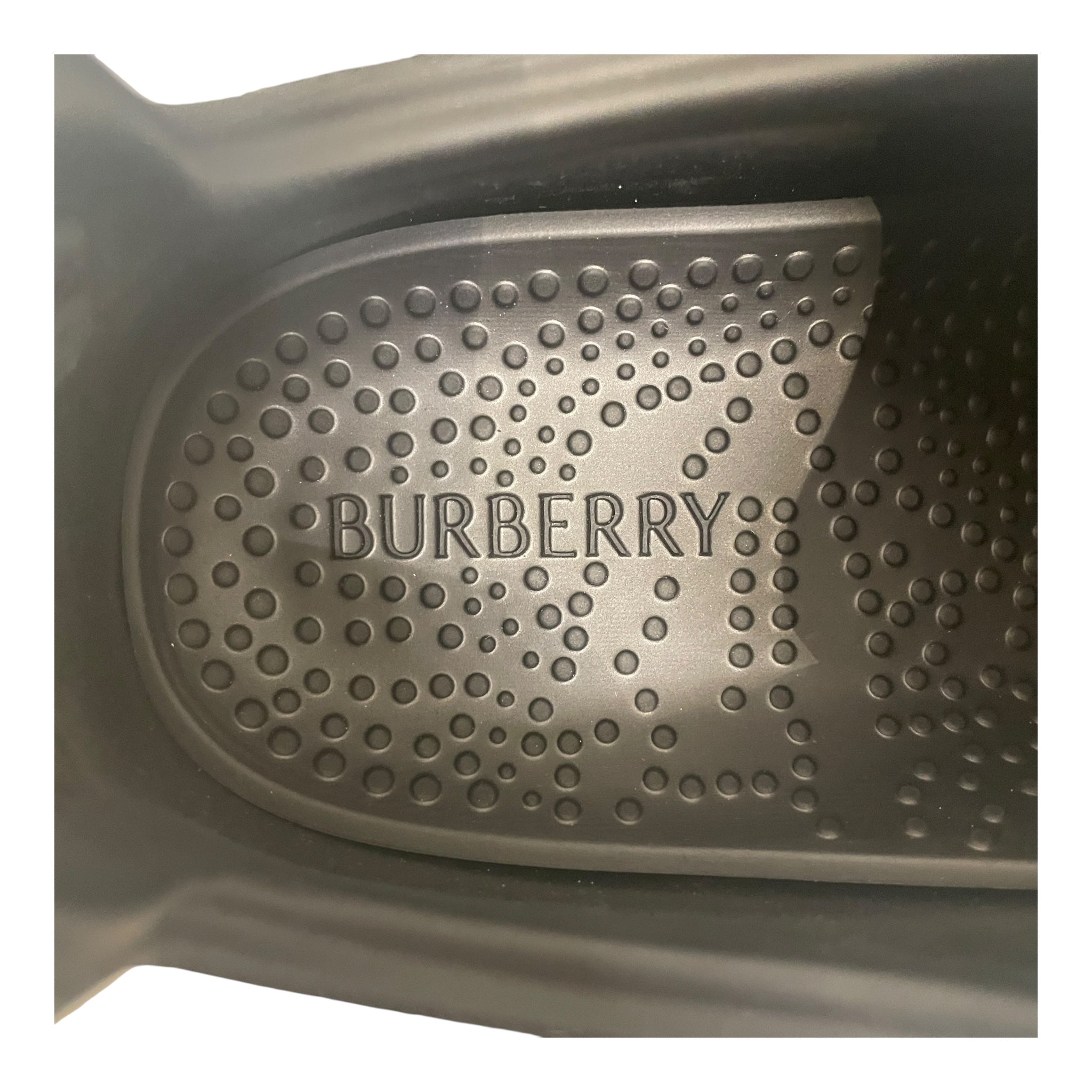 BURBERRY/Low-Sneakers/EU 39/Cotton/BLK/WIDE BRAIDED LACES view 5