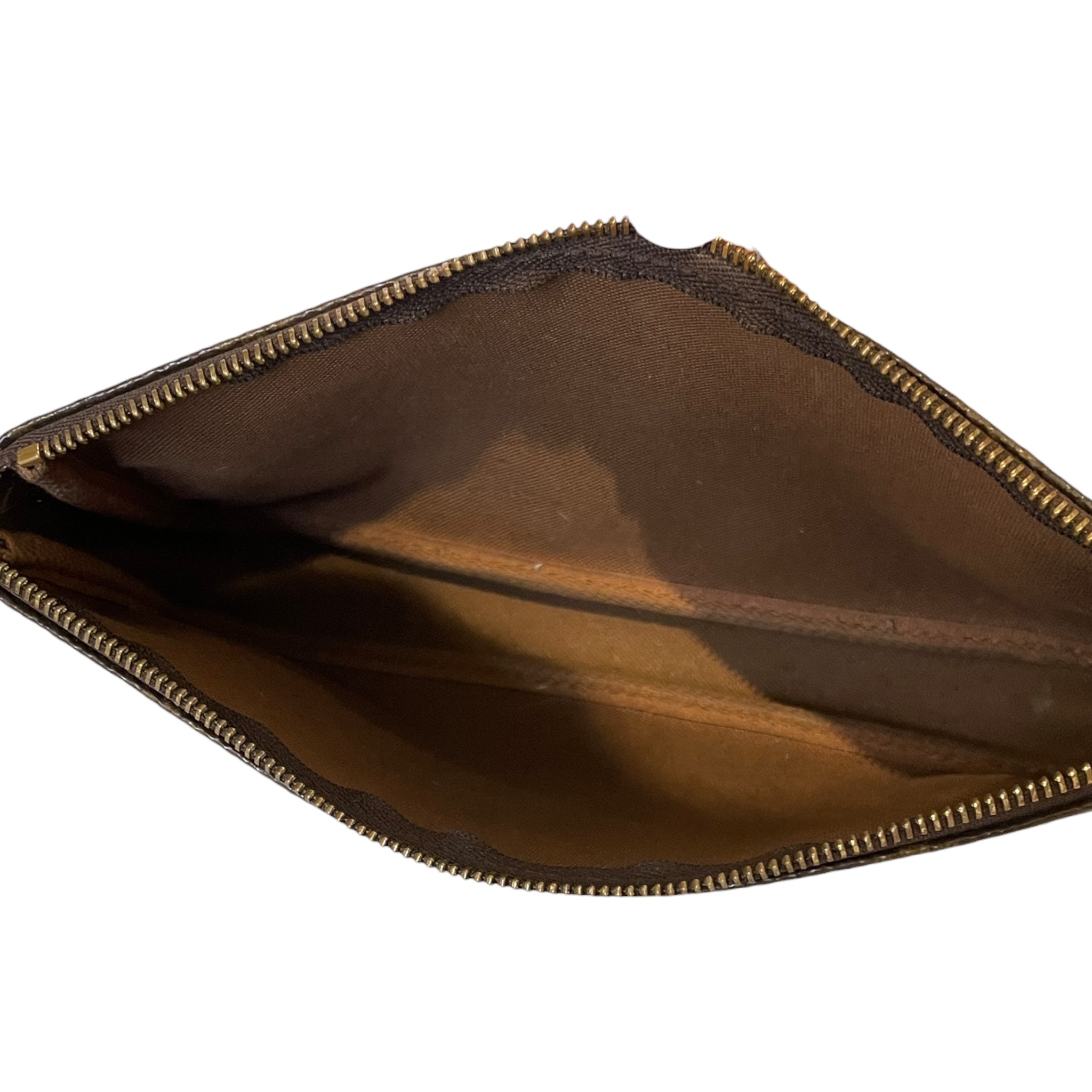 LOUIS VUITTON/Pouch/Monogram/Leather/BRW/6FV7DCF7 view 4