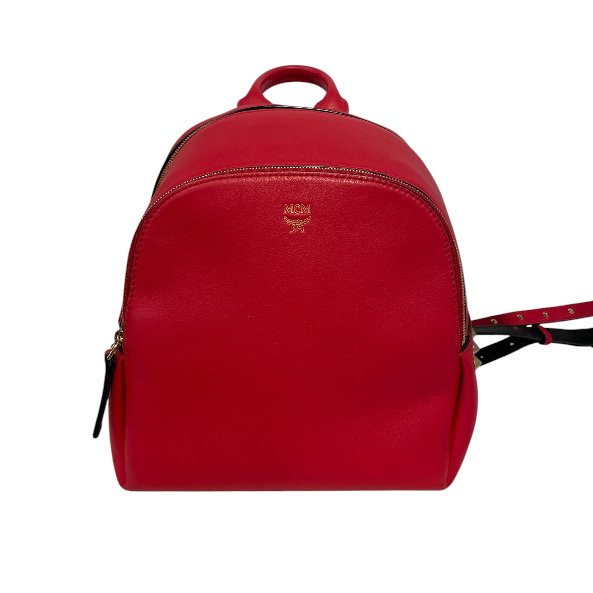 MCM/Backpack/RED/RED MCM BACKPACK view 1