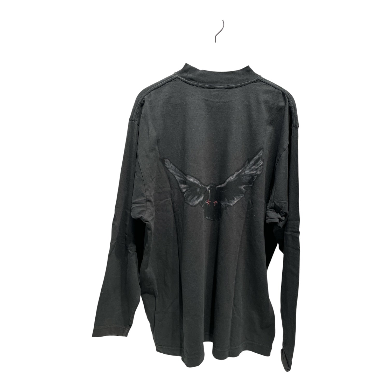 YEEZY GAP ENGINEERED BY BALENCIAGA/LS T-Shirt/M/Cotton/BLK/Graphic/ view 2
