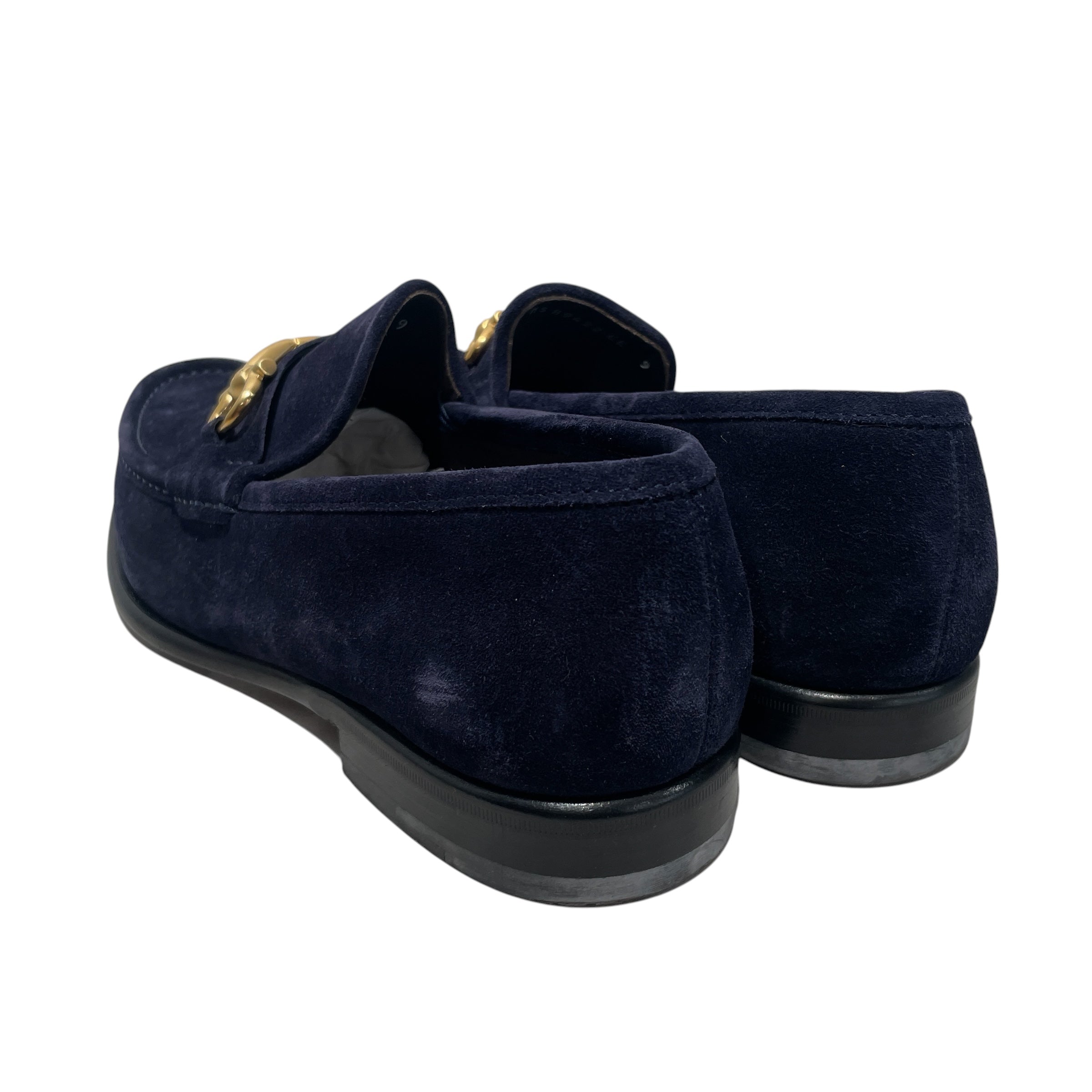Salvatore Ferragamo/Loafers/US 9/Acrylic/NVY/mason view 2