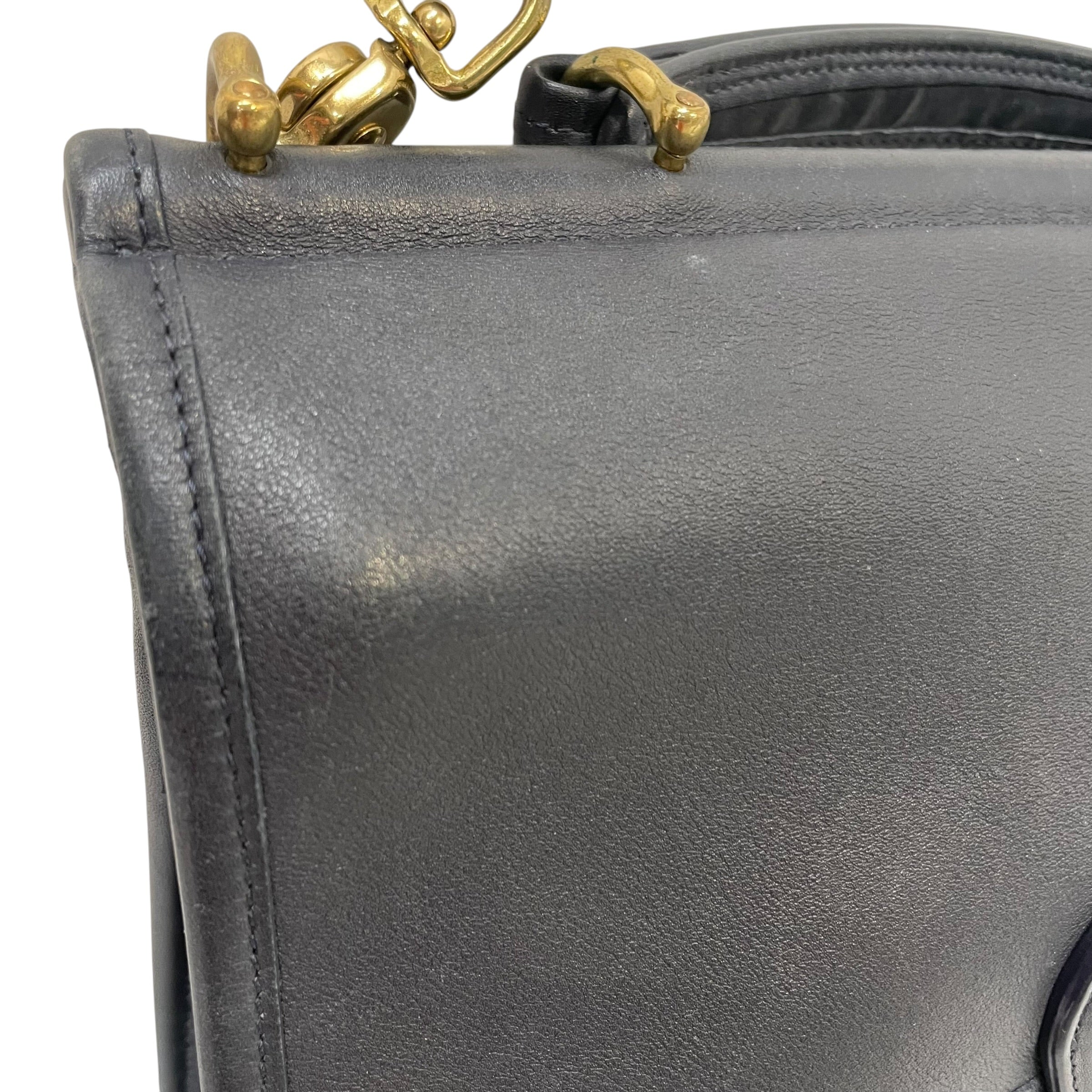 COACH/Cross Body Bag/Leather/NVY/Willis 9927 view 6