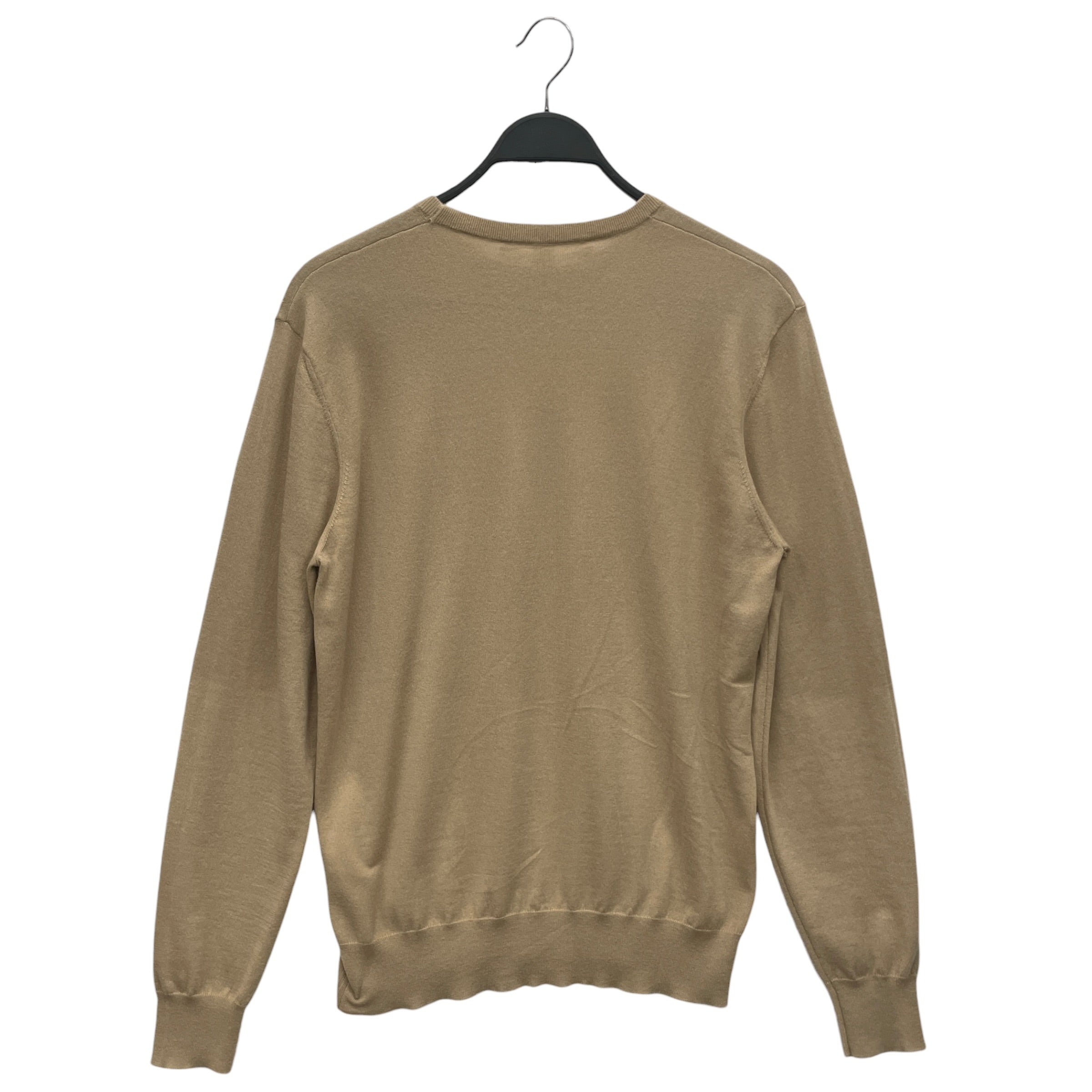 RALPH LAUREN PURPLE LABEL/LS T-Shirt/L/Cashmere/CRM/ view 2